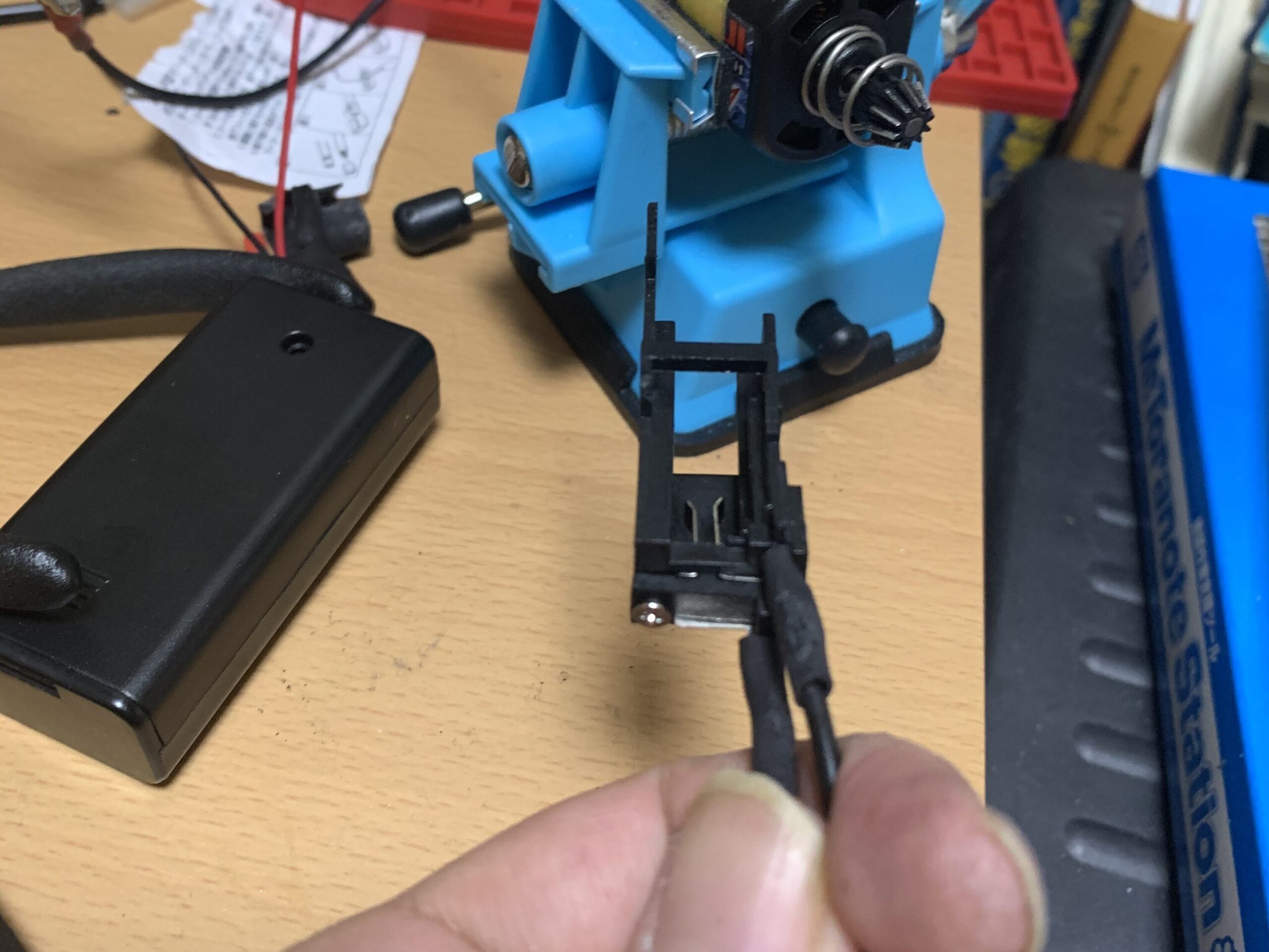 LCT AK74 NV スイッチ　熱収縮チューブ取り付け