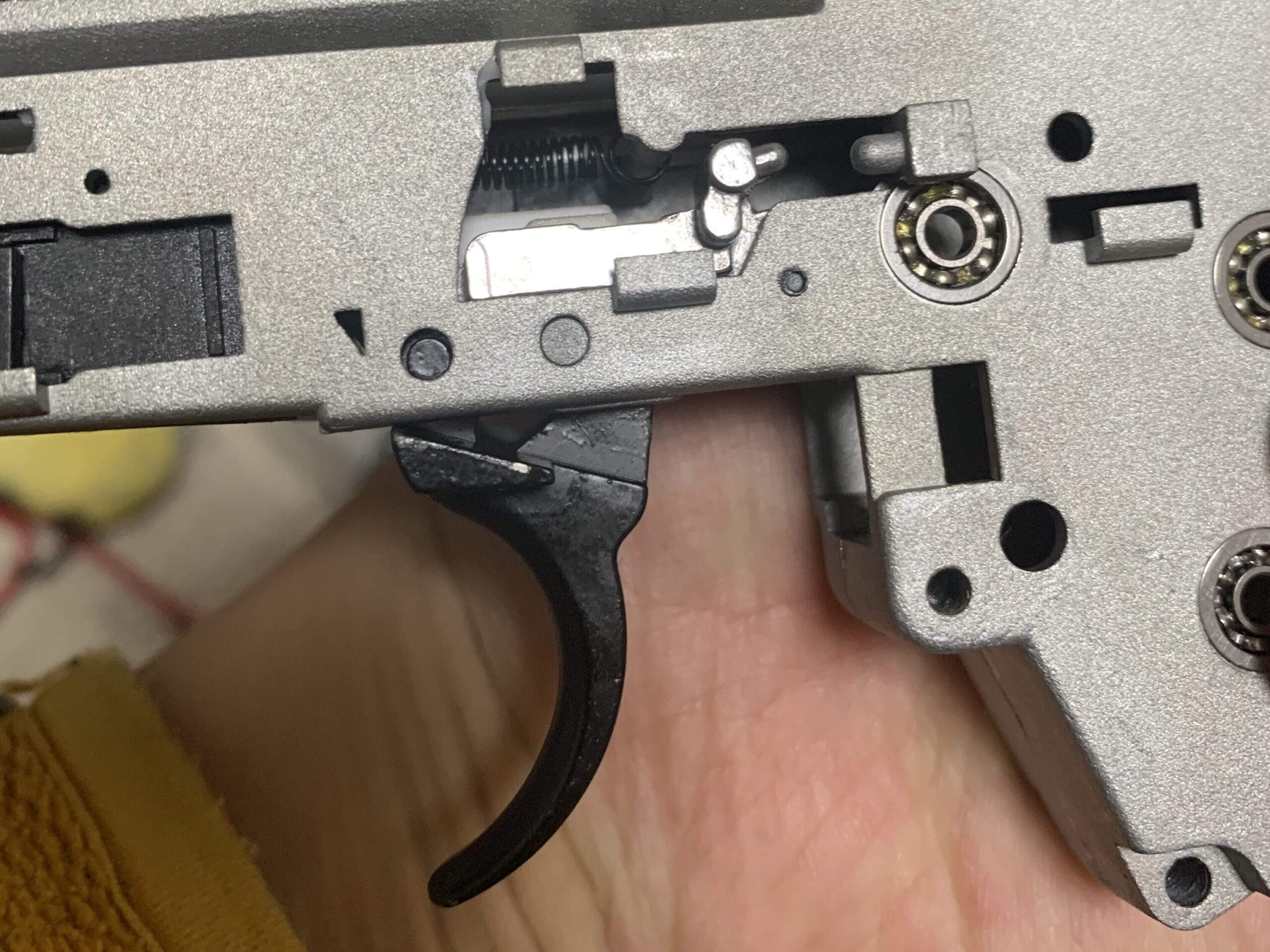 LCT AK74 NV スイッチストローク確認