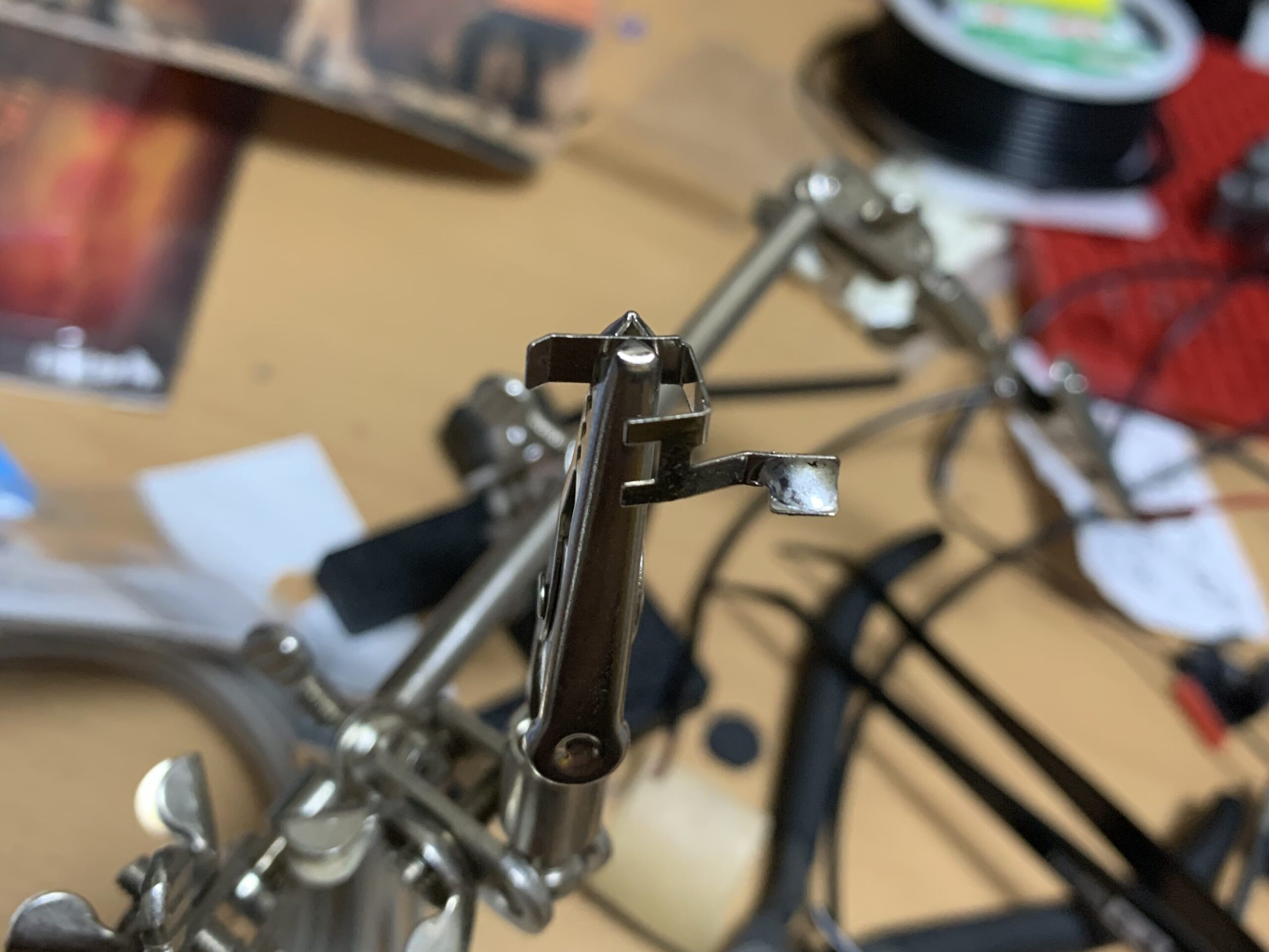 LCT AK74 NV スイッチ　端子　ハンダ取り除き