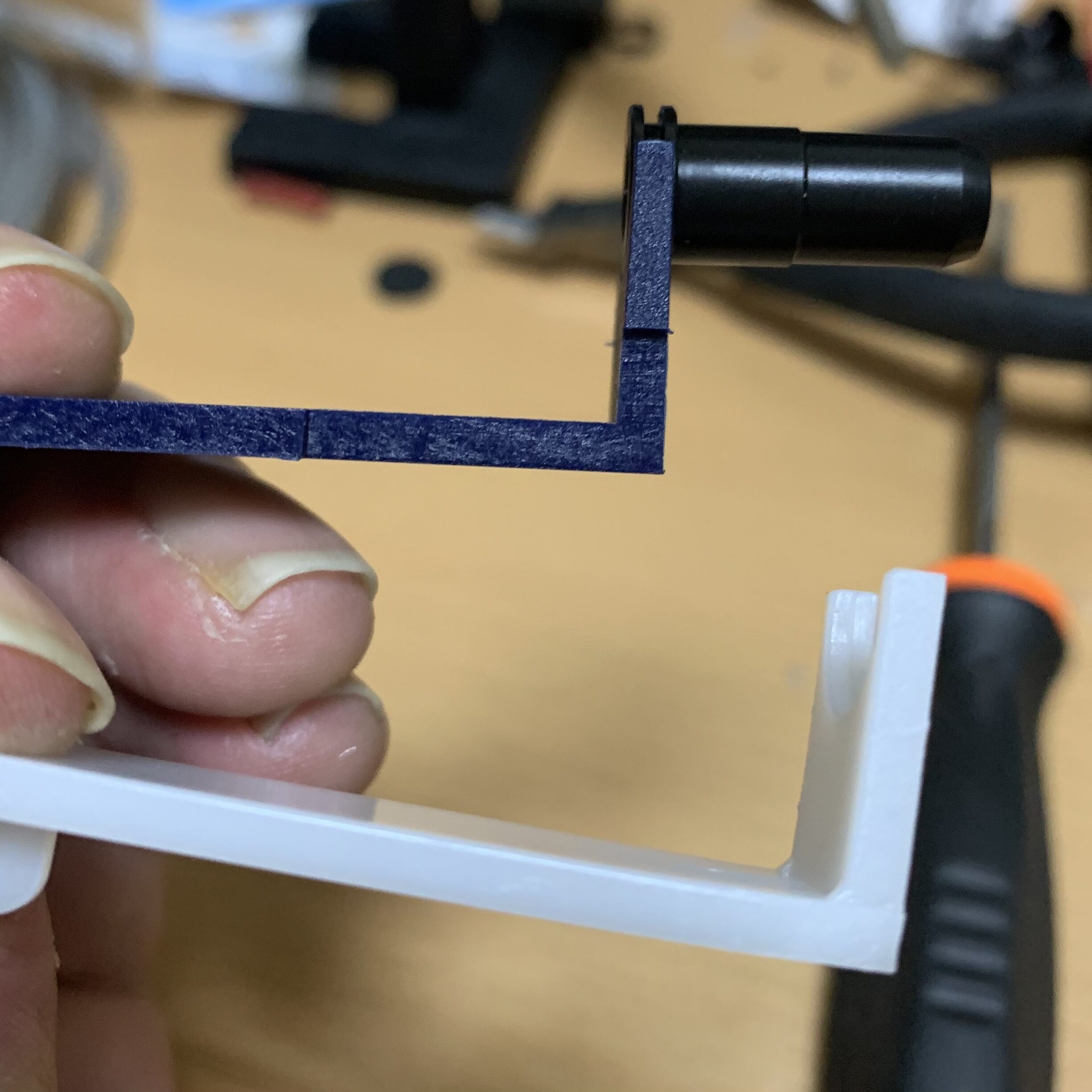 LCT AK74 NV タペット比較　ノズル部