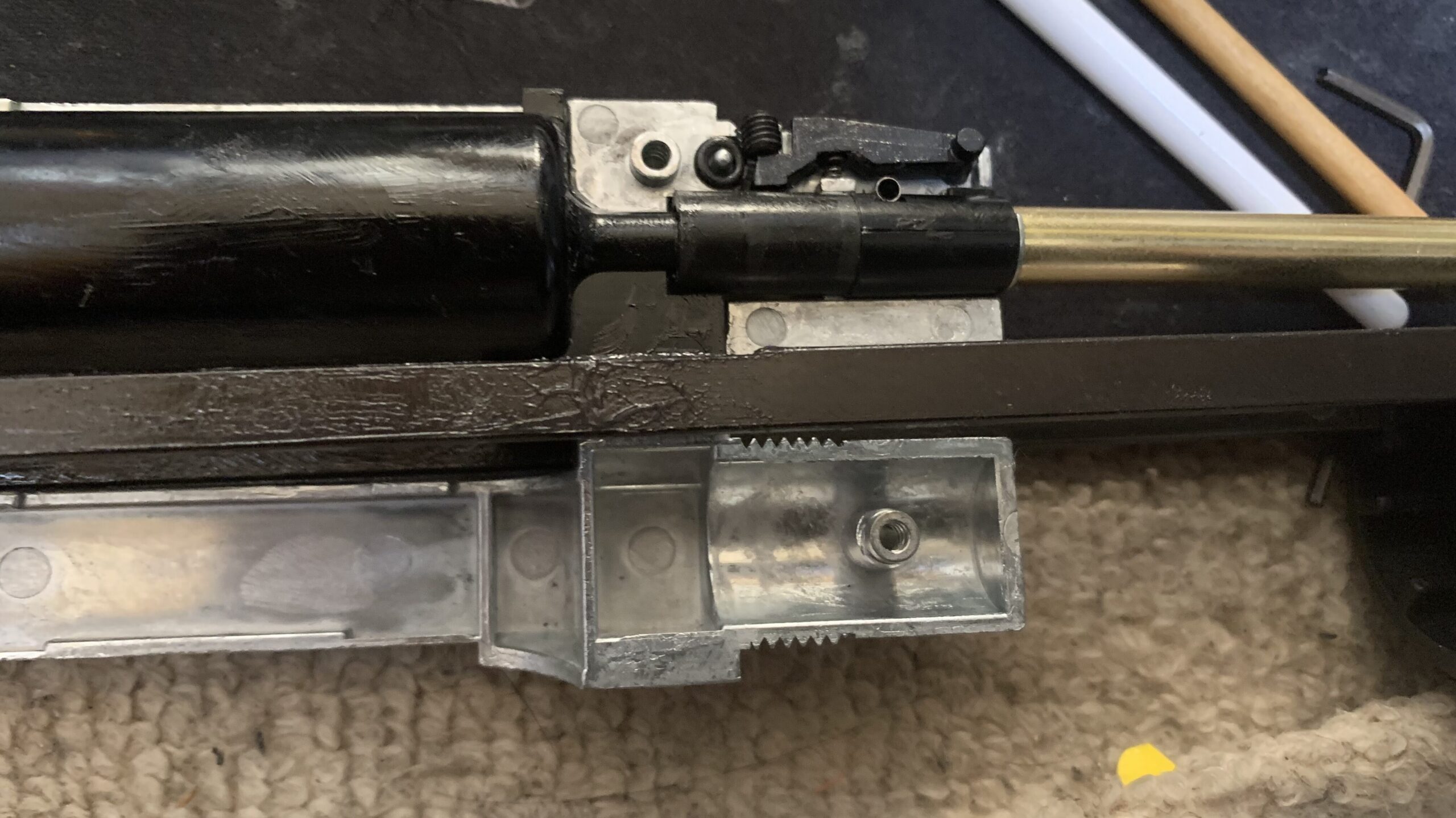 マルゼン　CA870 チャージャー　NEW HOP コッキングバーの組み立て