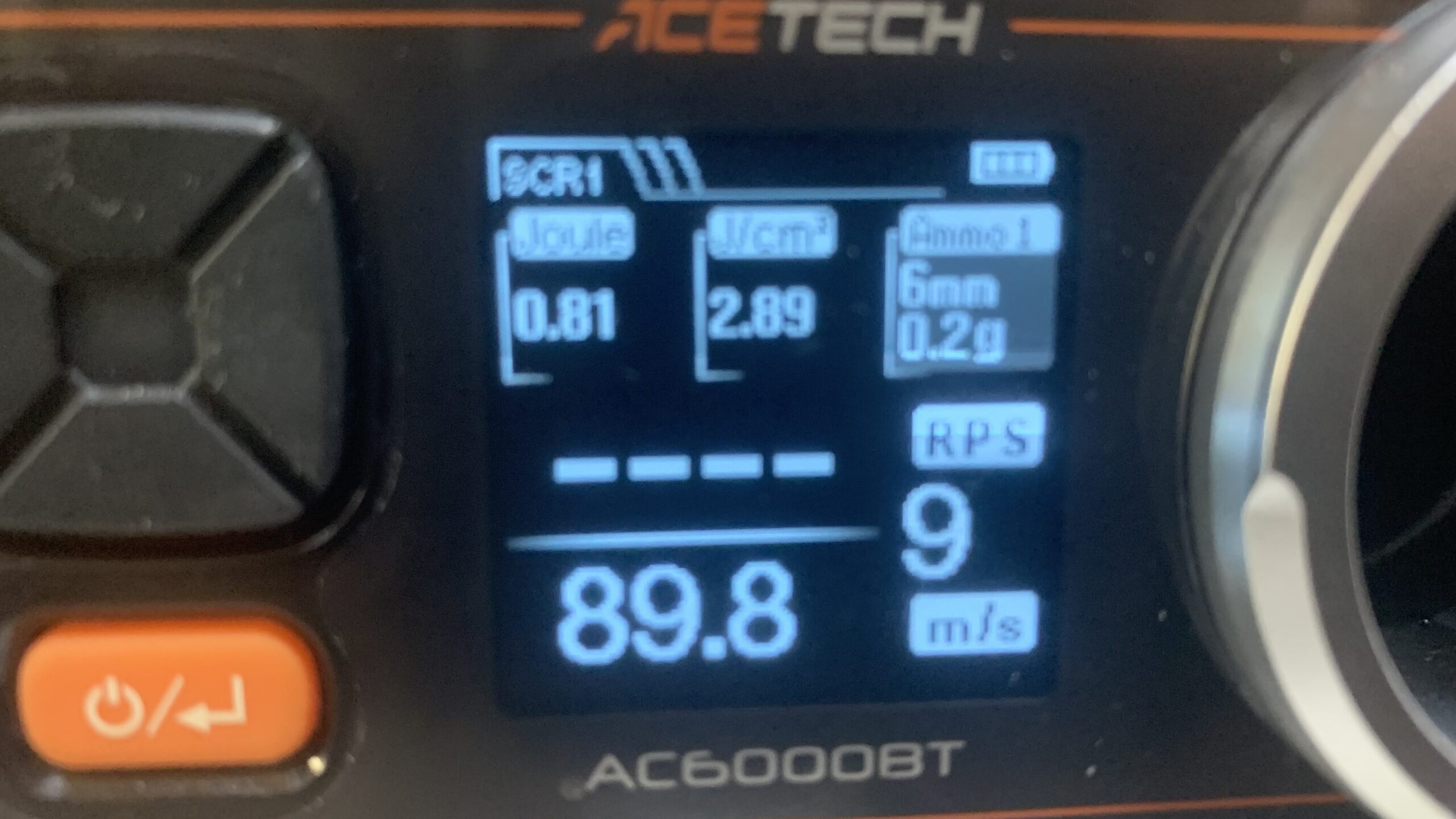 マルゼン　CA870 チャージャー　NEW HOP カスタム　ホップMAX 初速測定