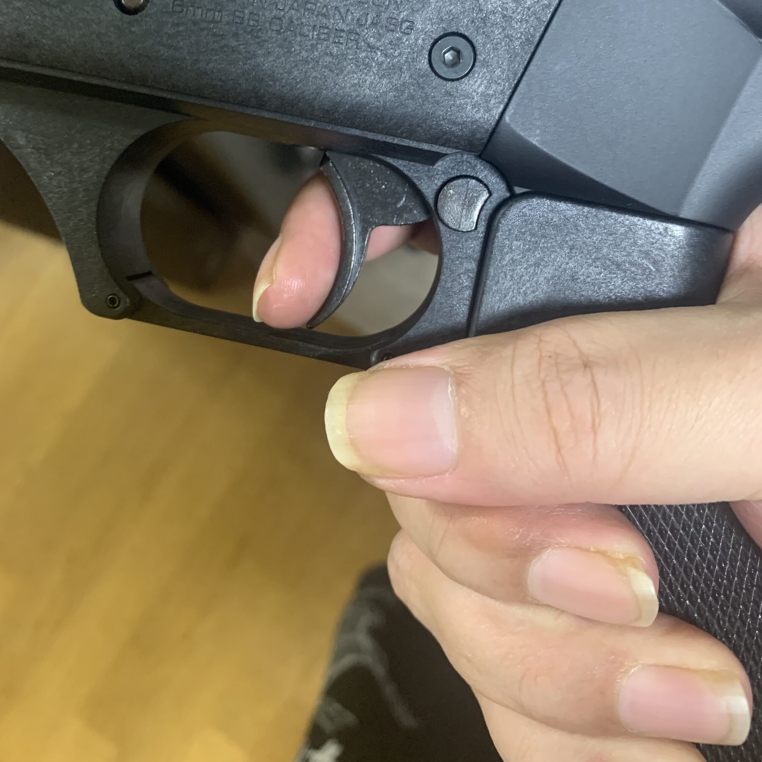 マルゼン CA870 チャージャー NEW HOP コッキング時のトリガー