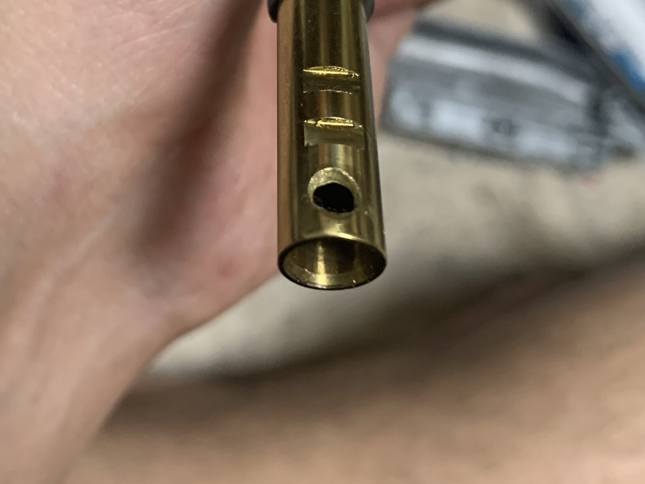 MARUZEN CA870 チャージャー　旧ホップ　インナーバレルホップ部　研磨後