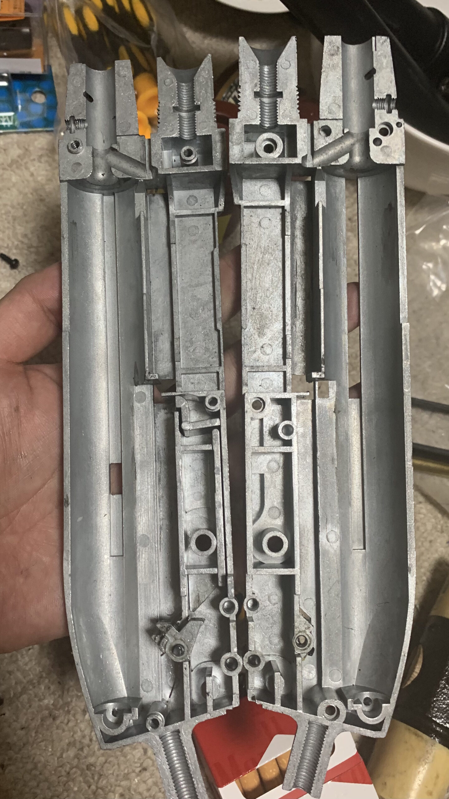 MARUZEN CA870 チャージャー　旧ホップ レシーバー研磨後