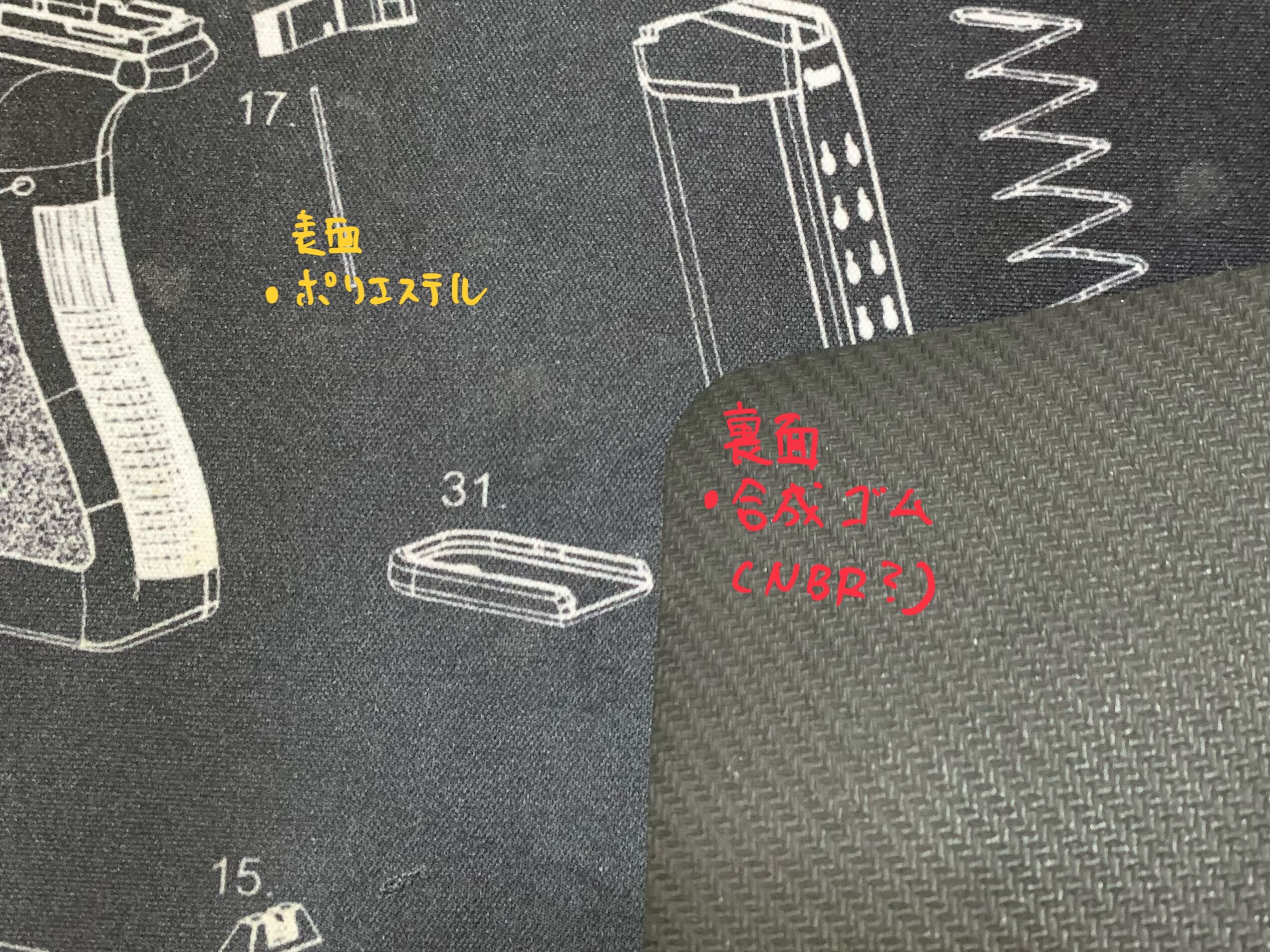 メンテナンスマット　素材