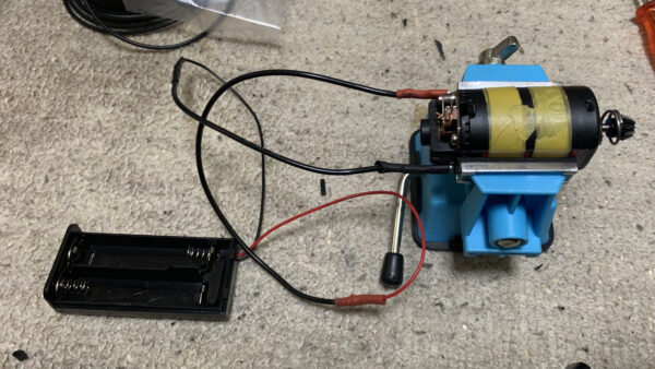モーター　慣らし用ベンチ　完成