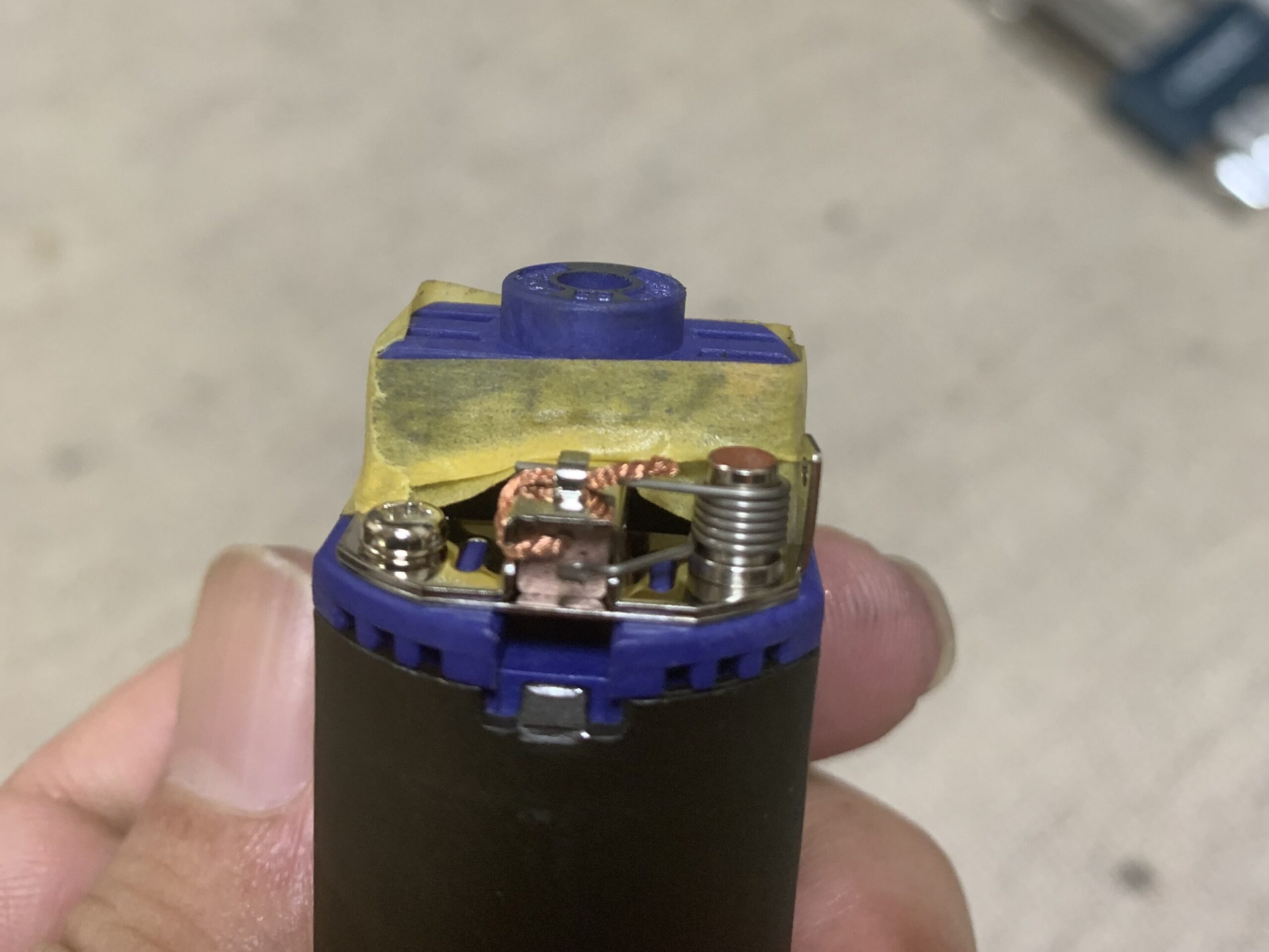 電動ガンへのSBDの取り付け