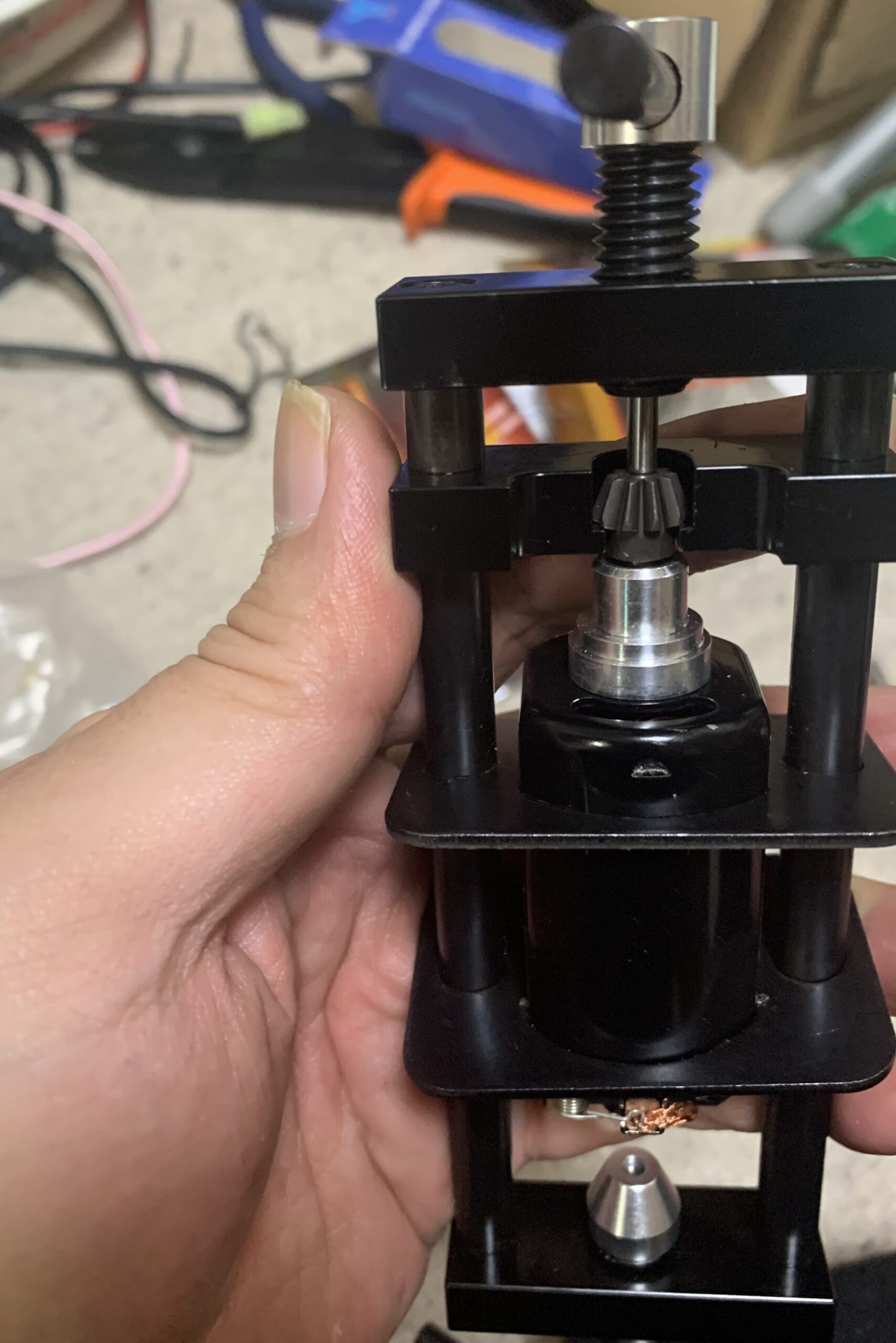 PTS MAGPUL MASADA モーターピニオン抜き　準備