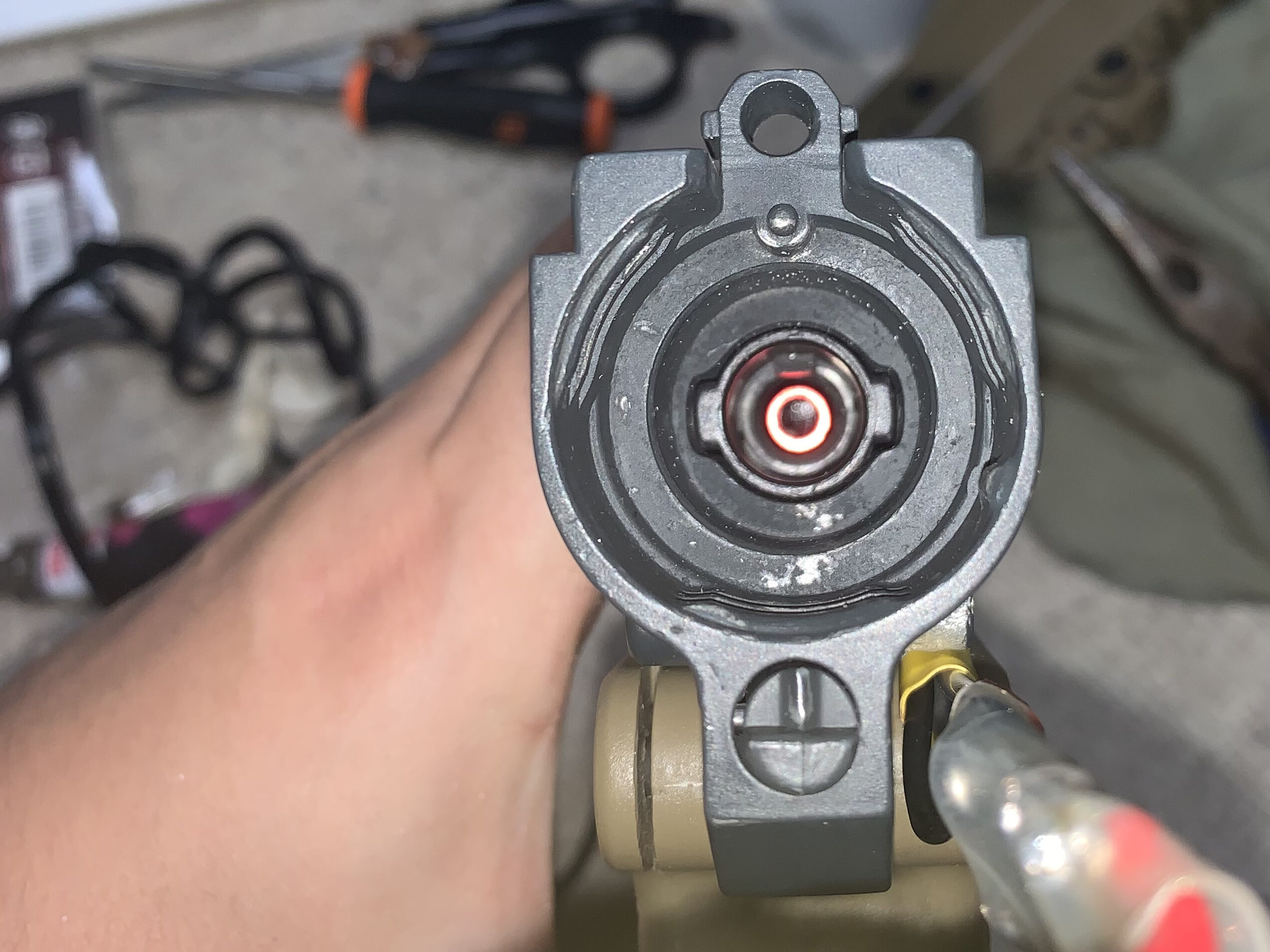 PTS MAGPUL MASADA ノズル位置のチェック