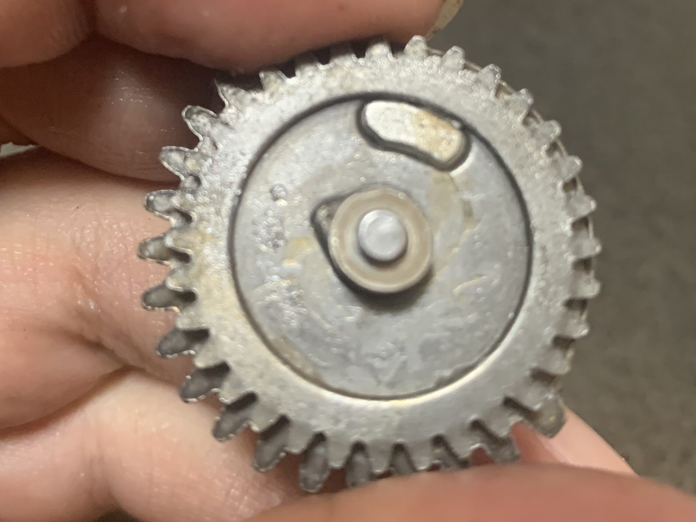 PTS MAGPUL MASADA セクターギア　裏側