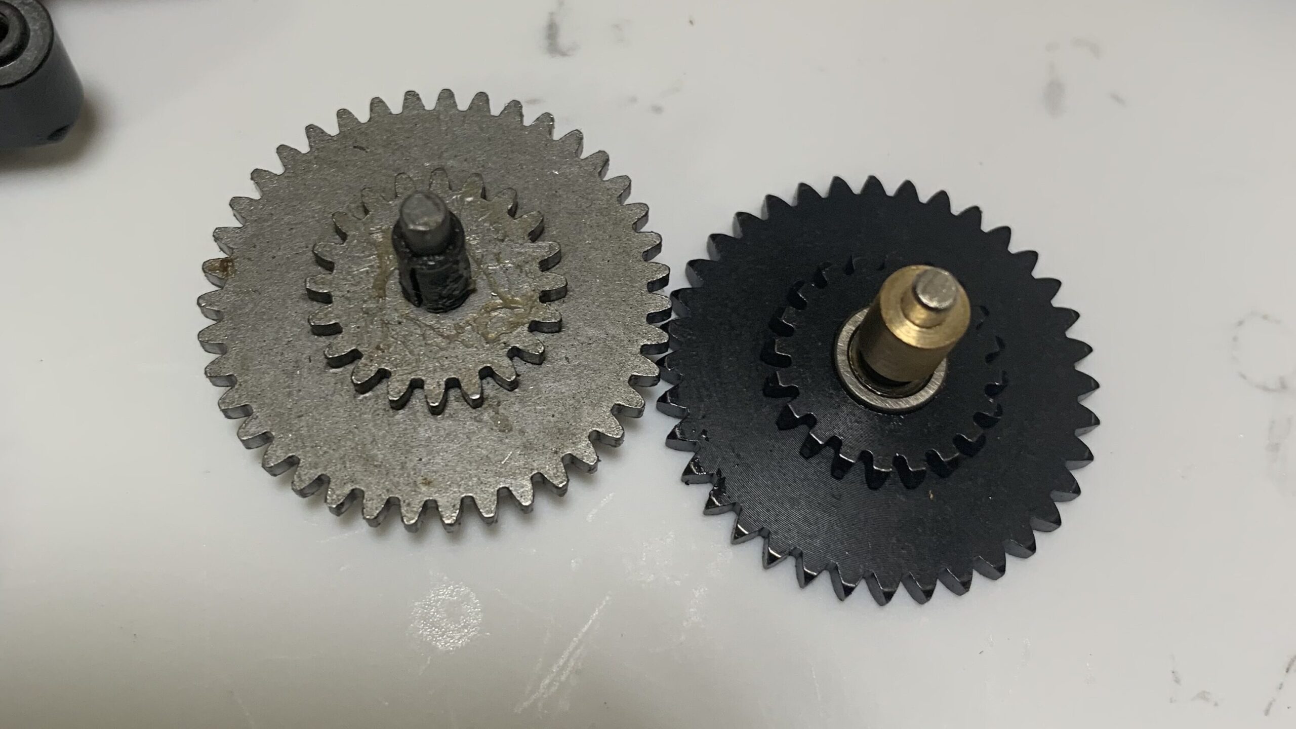 PTS MAGPUL MASADA スパーギア比較