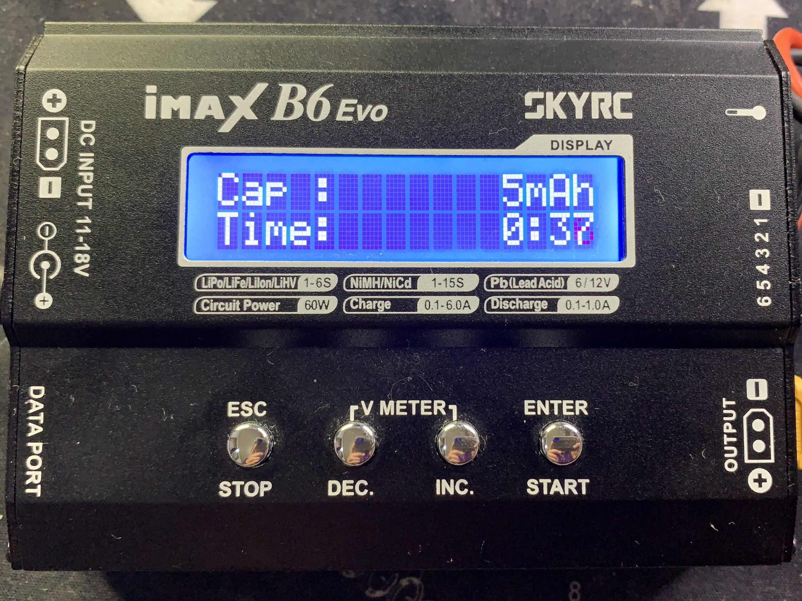 SKYRC iMAX B6 EVO ストレージモード　充放電流と時間