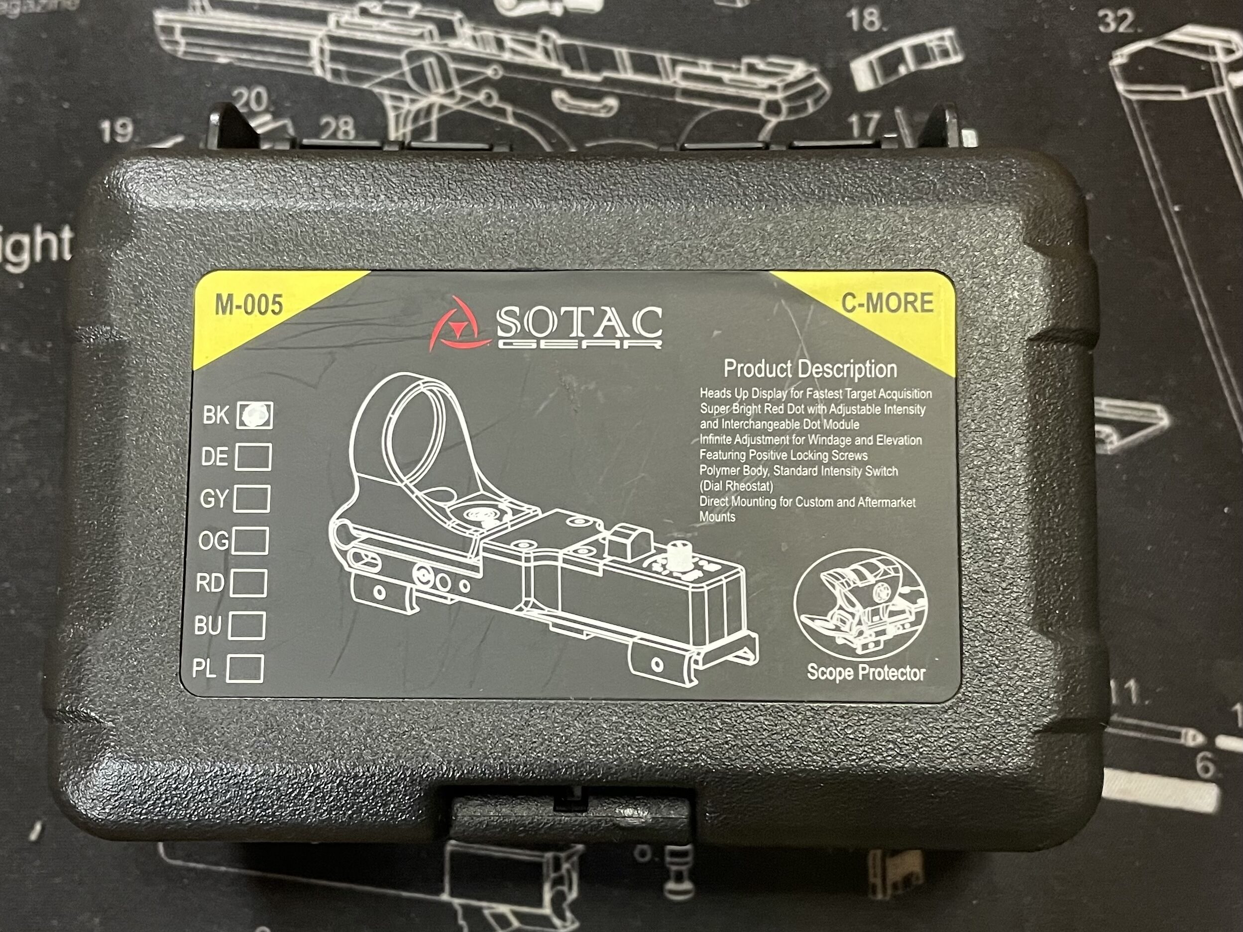 SOTAC C-MORE ドットサイト　レプリカ　箱