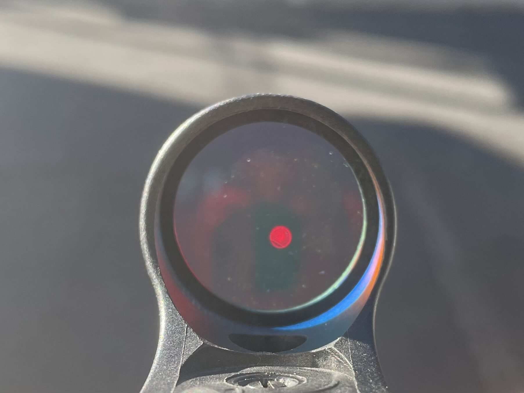 SOTAC C-MORE ドットサイト　レプリカ　屋外でのドット点灯