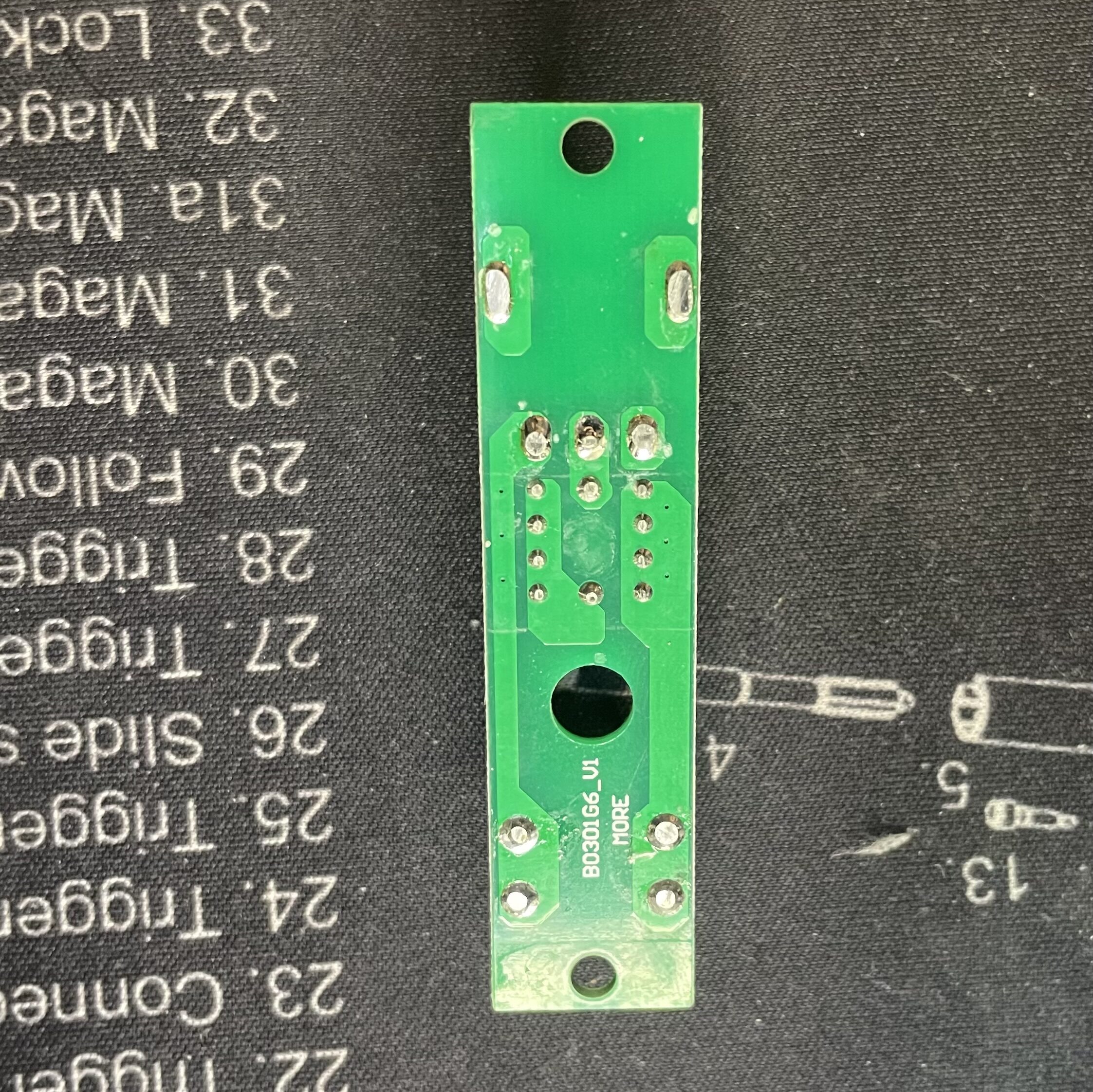 SOTAC C-MORE ドットサイト　レプリカ　電気基板後側