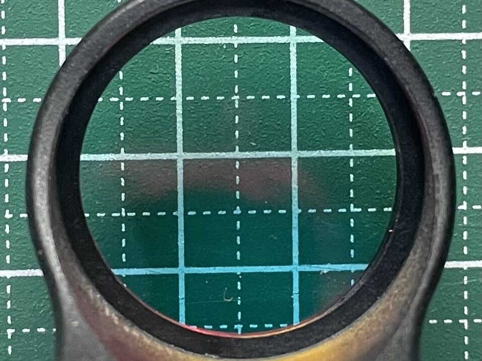 SOTAC C-MORE ドットサイト　レプリカ　レンズの歪みチェック