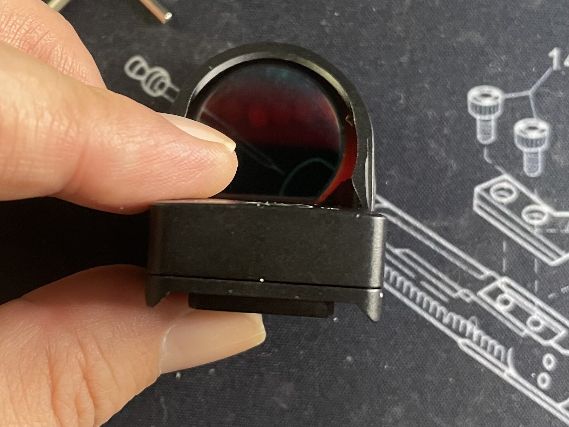 SOTAC trijicon SRO ドットサイト　グロックマウント　後側