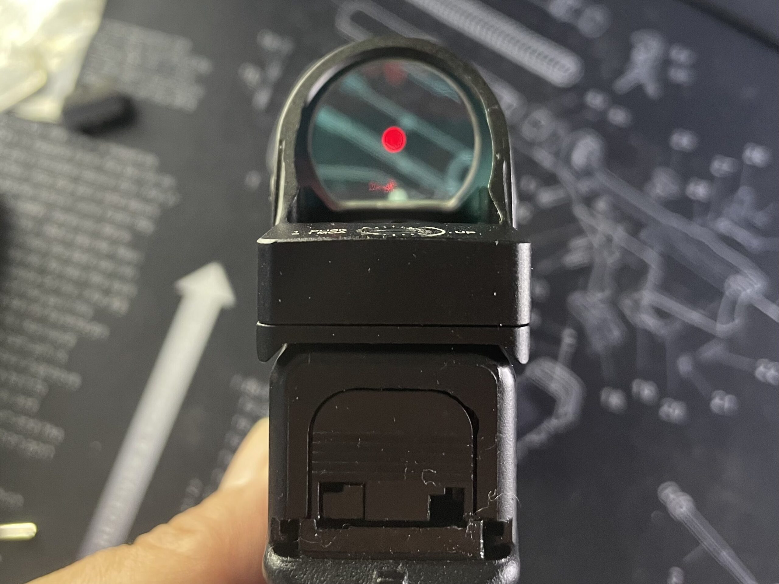 SOTAC trijicon SRO ドットサイト　東京マルイ　グロック17 GEN.4 ドット