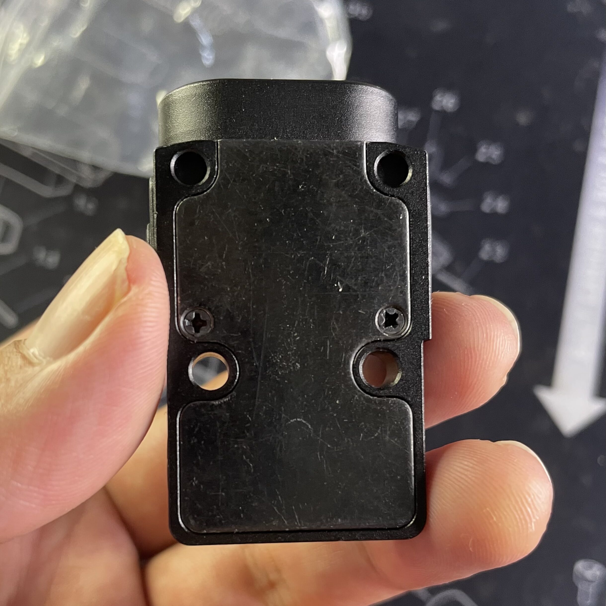 SOTAC trijicon SRO ドットサイト　下面