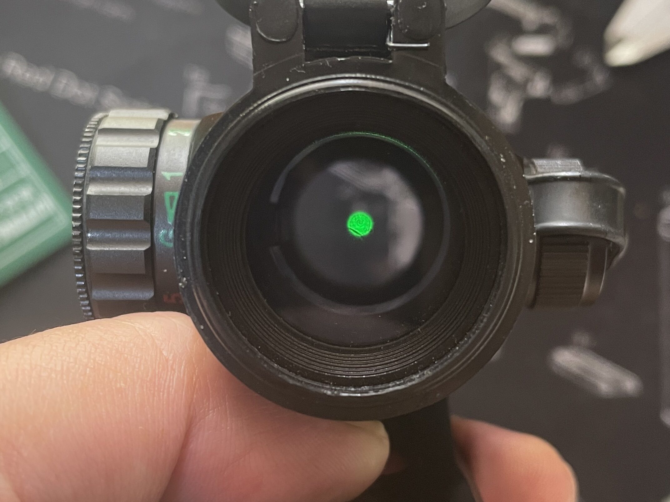 Sutekus 4MOA ドットサイト M3タイプ　ドット緑色　輝度レベル3