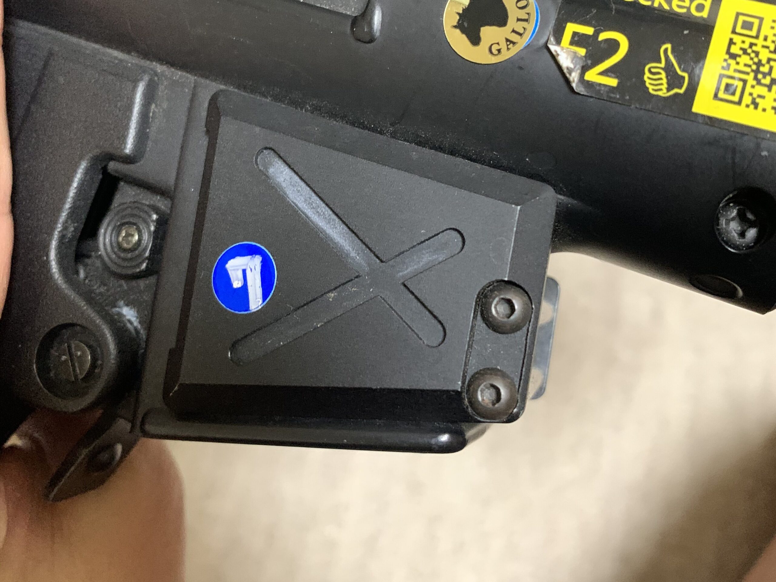 東京マルイ　MP5K HC マガジンハウジング　右側面