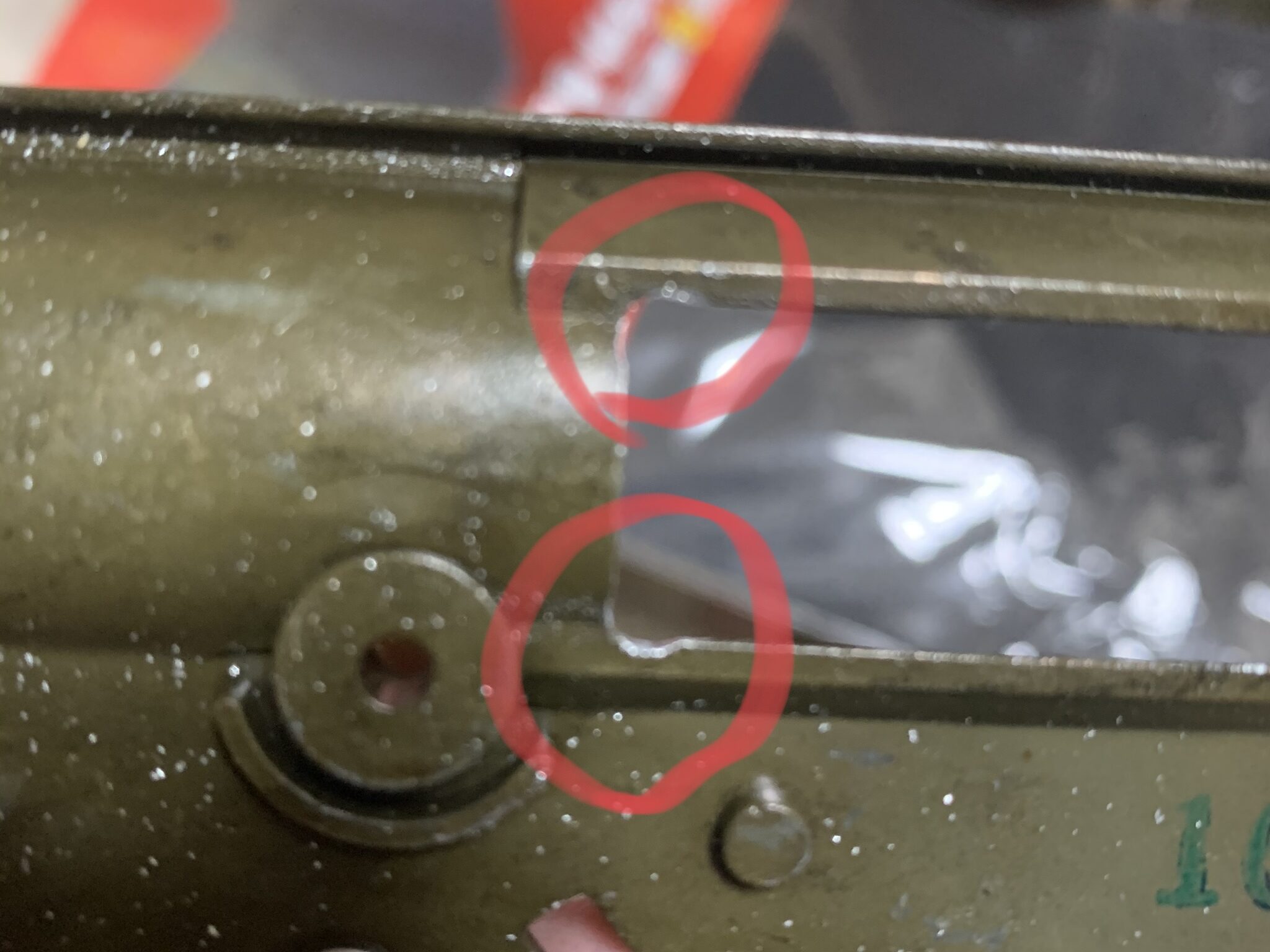 東京マルイ　MP5HC メカボックス　右ケース　後側加工