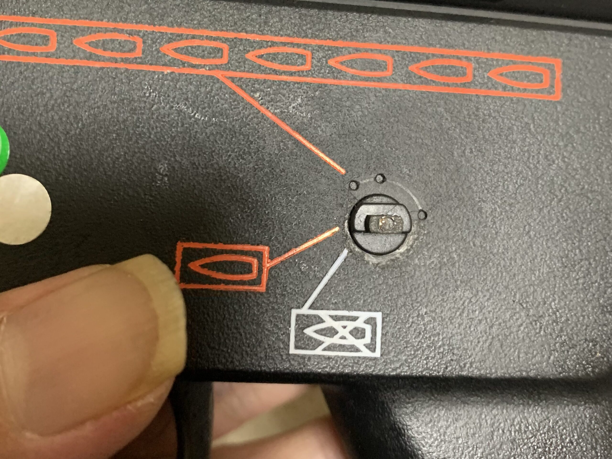 東京マルイ　MP5K HC セレクター軸