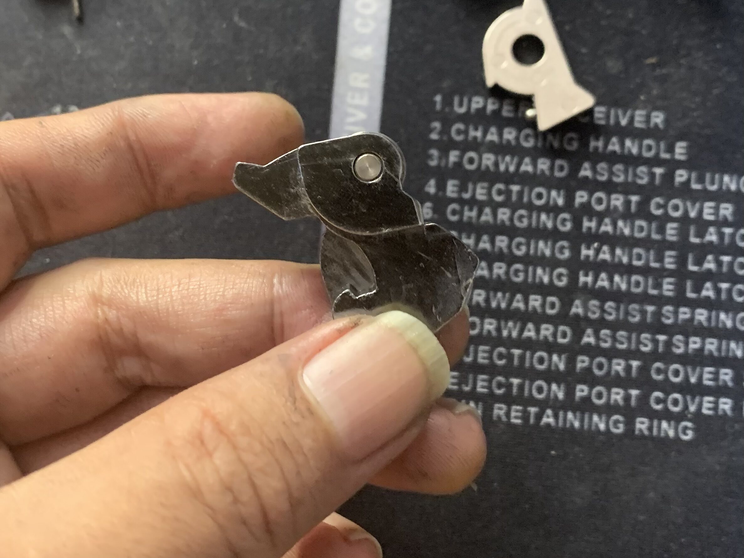 東京マルイ　CQBR ブロック1 ハンマーの組立