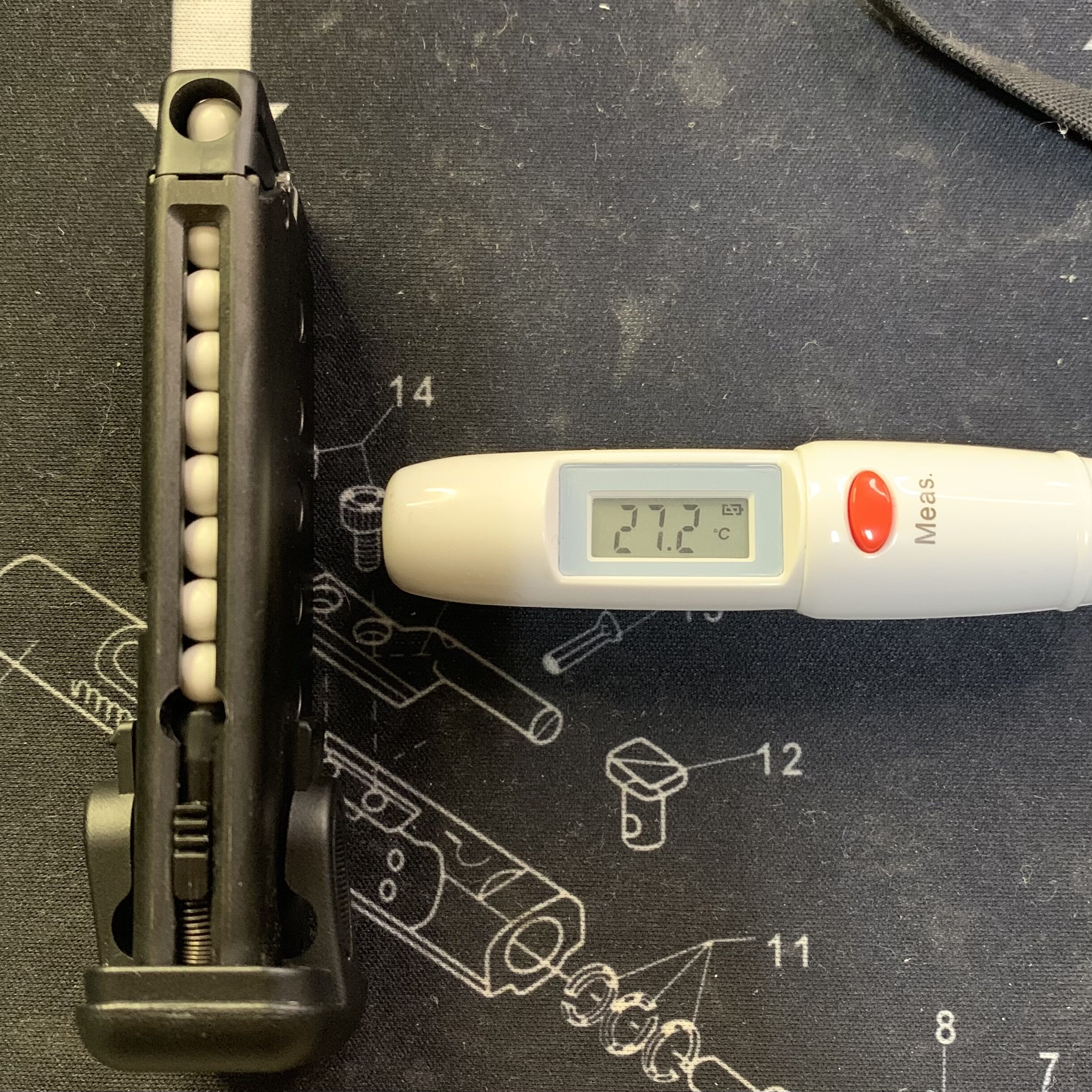 東京マルイ　CURVE 初速測定条件