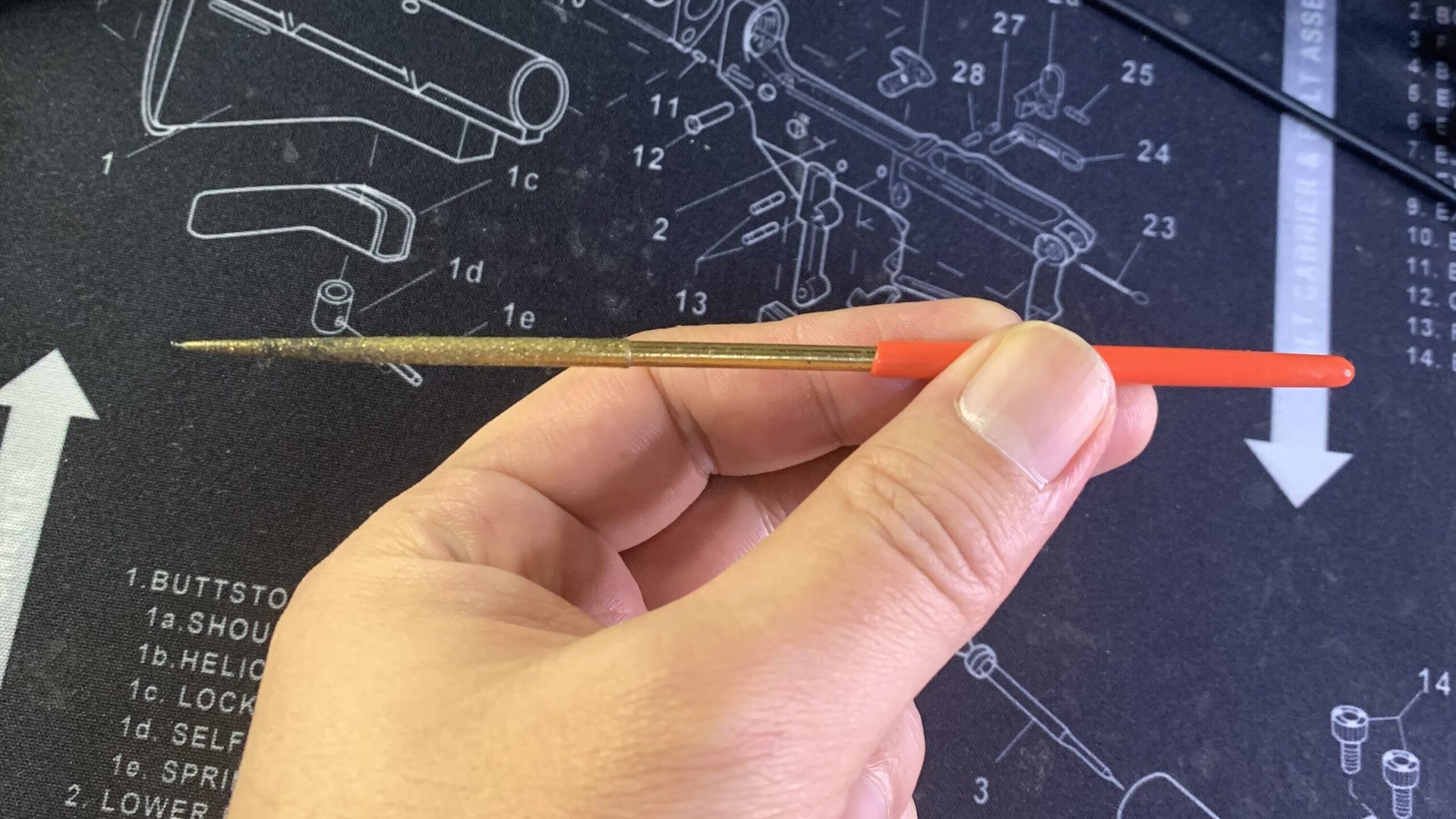 東京マルイ　CURVE 丸棒ヤスリ