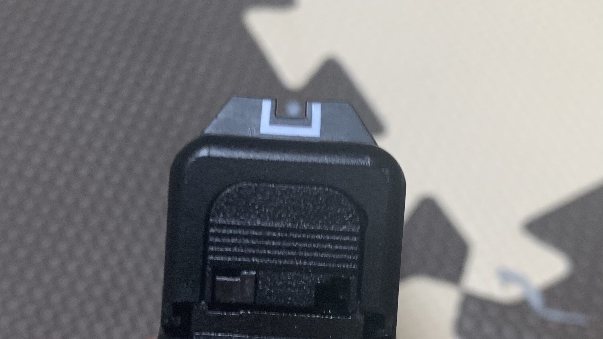 東京マルイ　グロック17 GEN4 サイトピクチャー