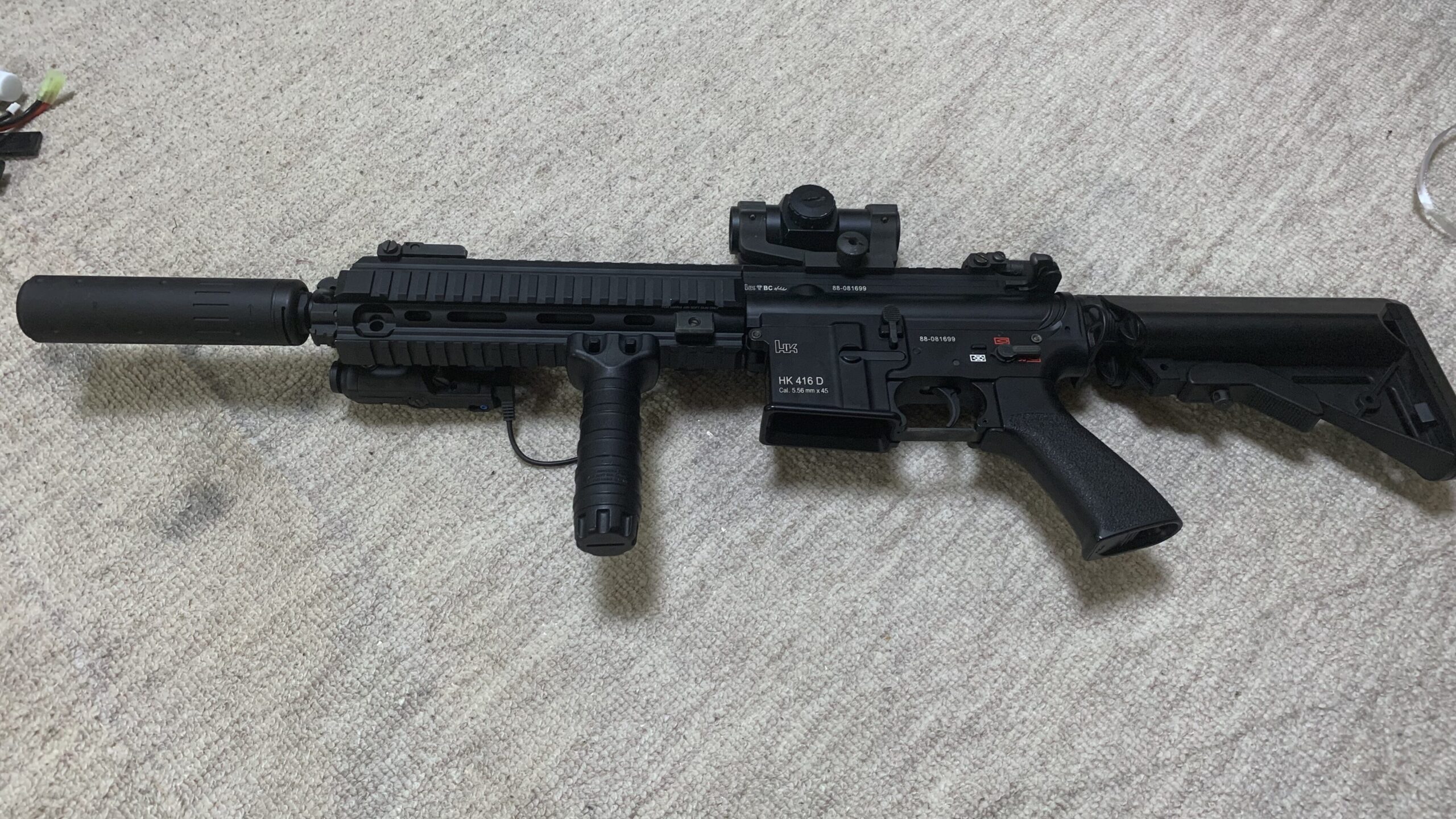 東京マルイ 次世代電動ガン HK416D DEVGRU レビューとカスタム