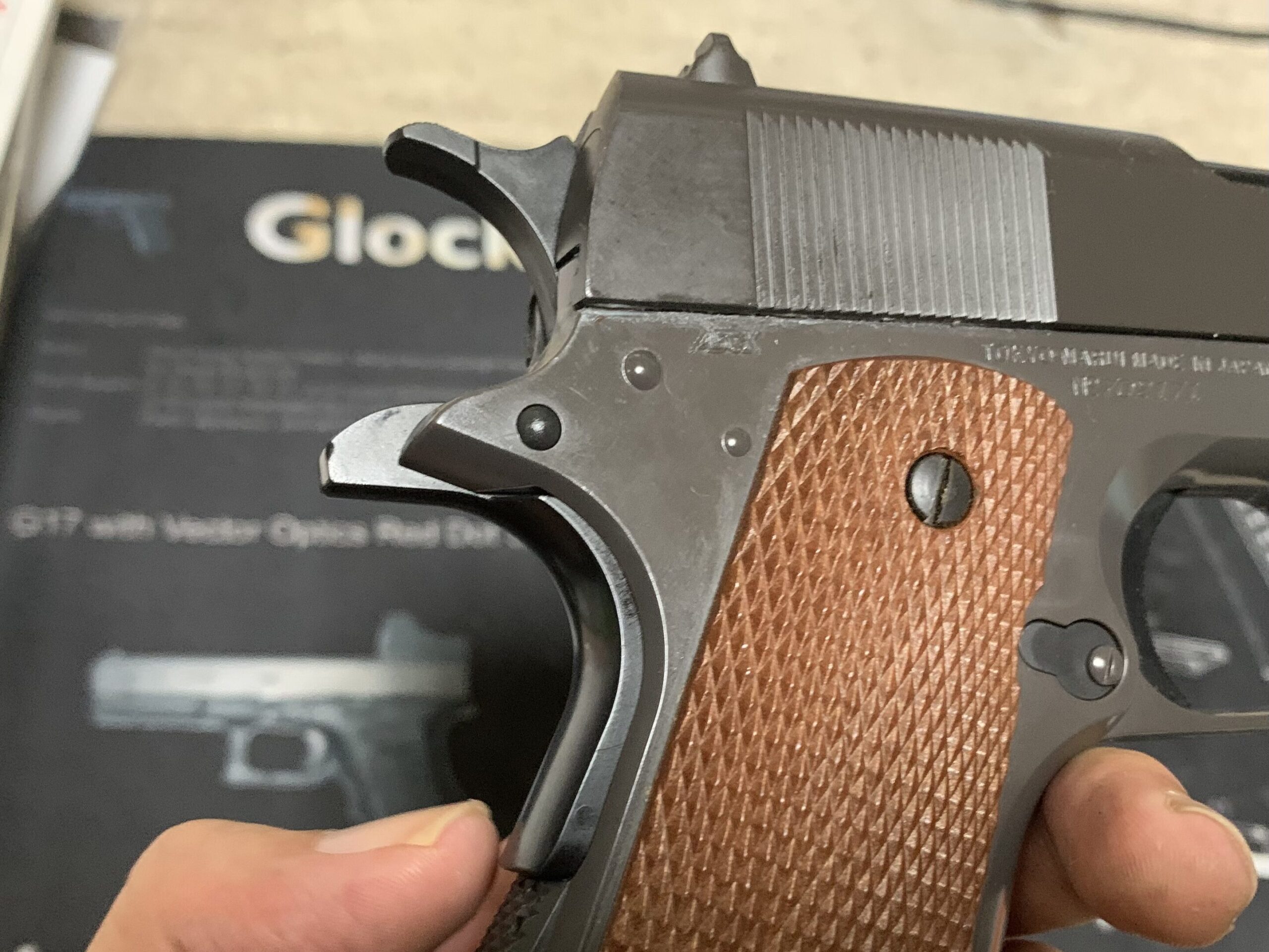 東京マルイ　コルトM1911ガバメント　HG グリップセーフティ