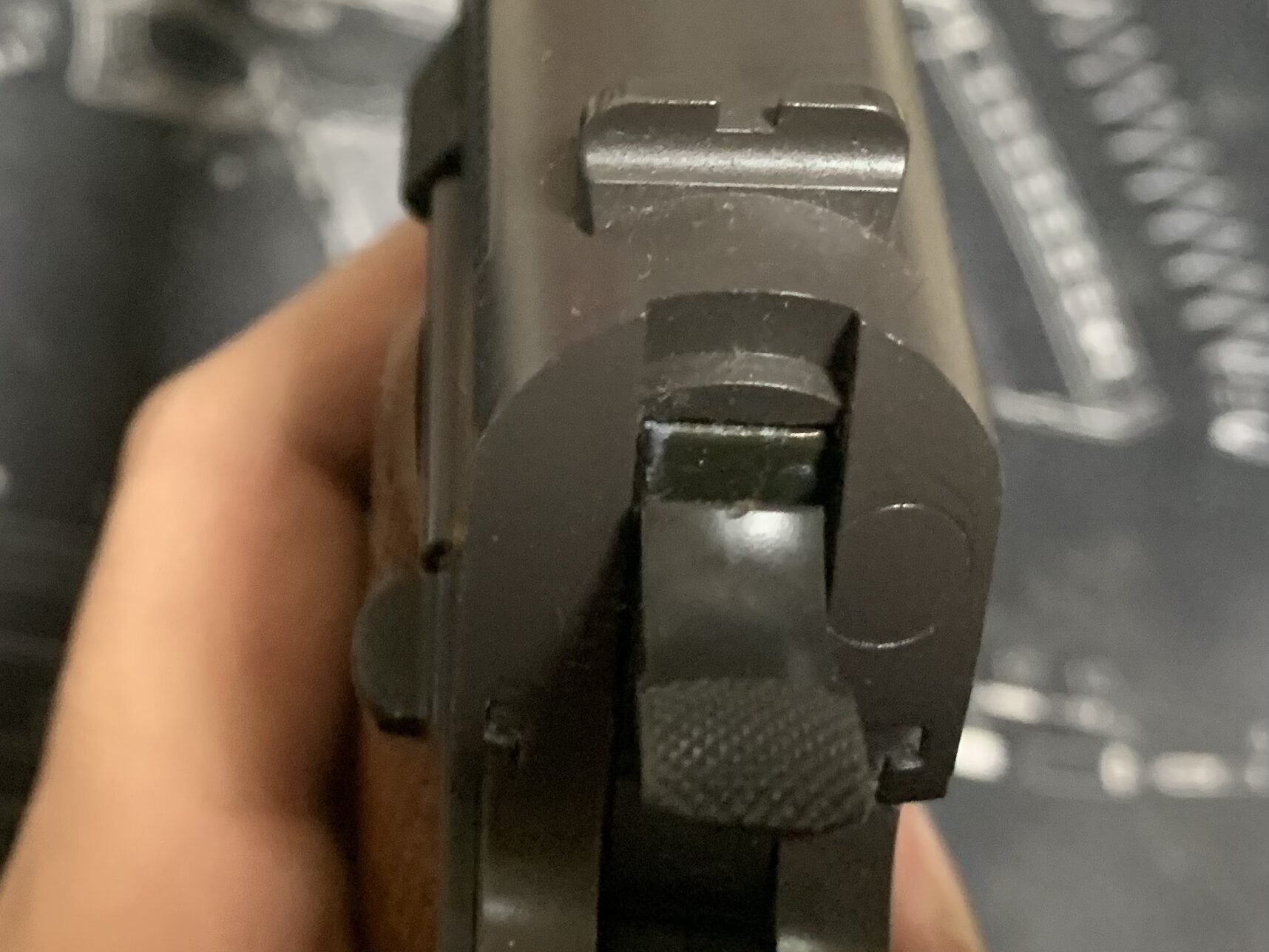 東京マルイ　コルトM1911ガバメント　HG ハンマー周り