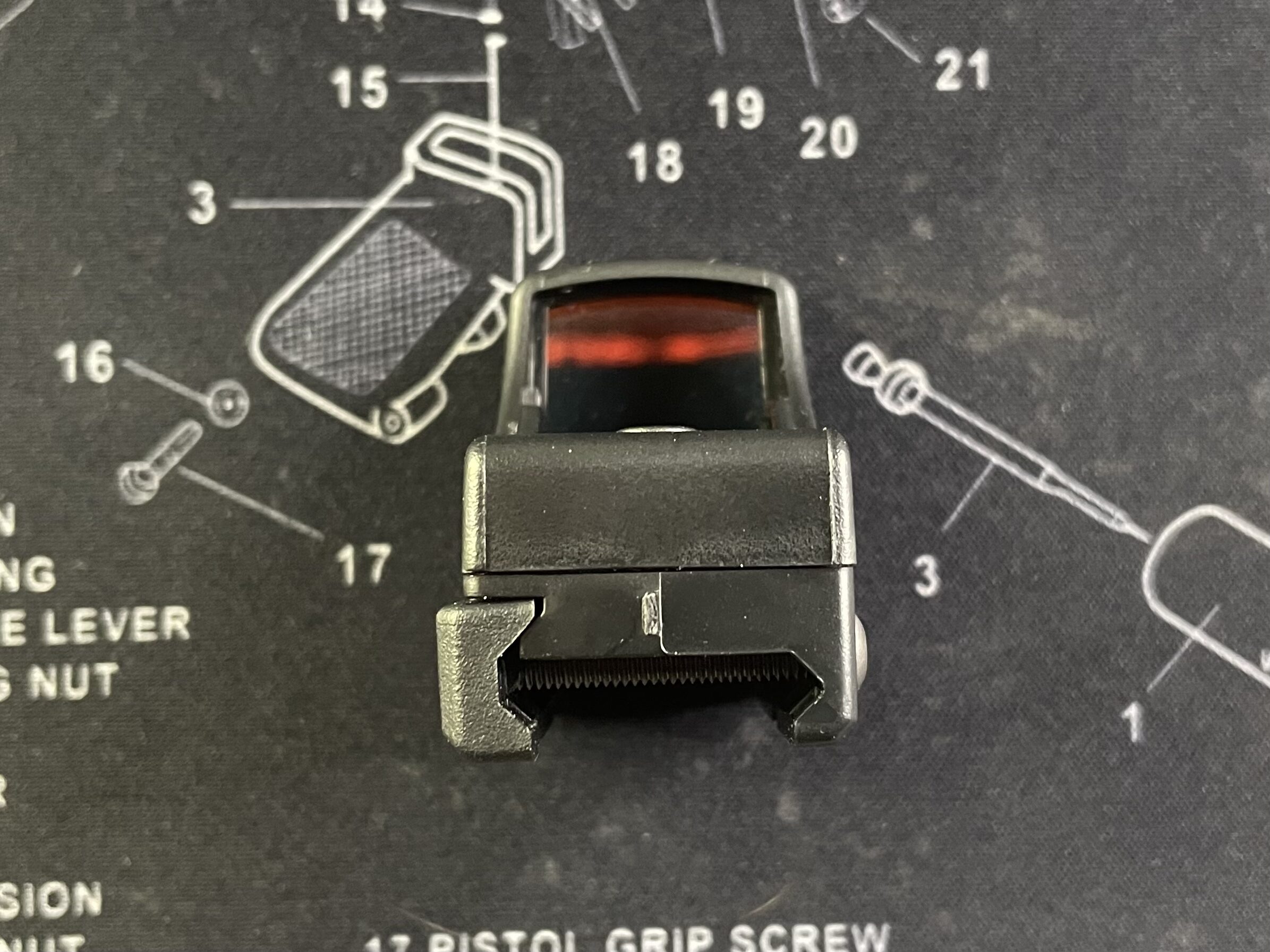 東京マルイ　マイクロプロサイト　裏側