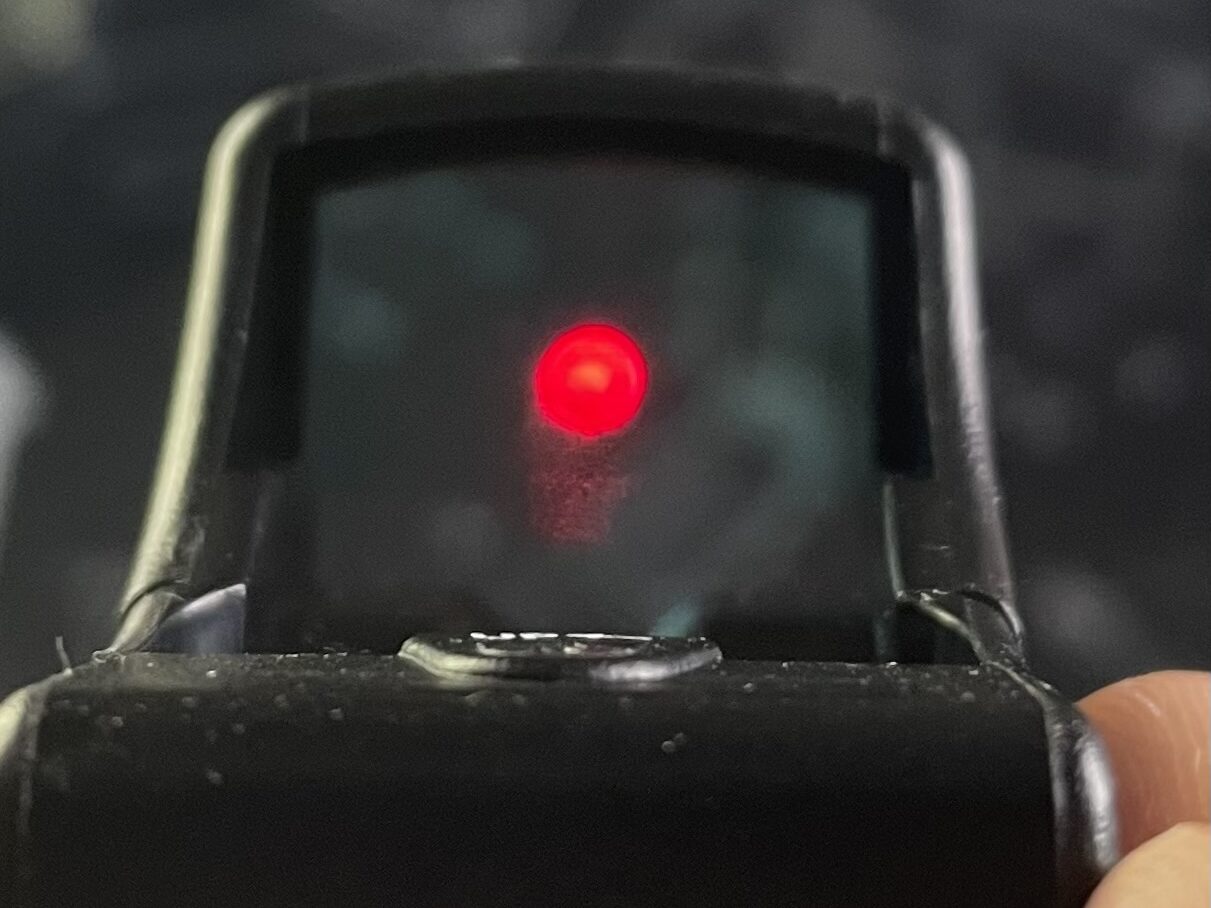 東京マルイ　マイクロプロサイト　ドット点灯レベルHigh