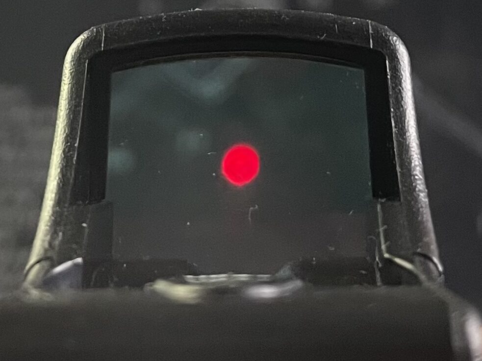 東京マルイ　マイクロプロサイト　ドット点灯レベルLow