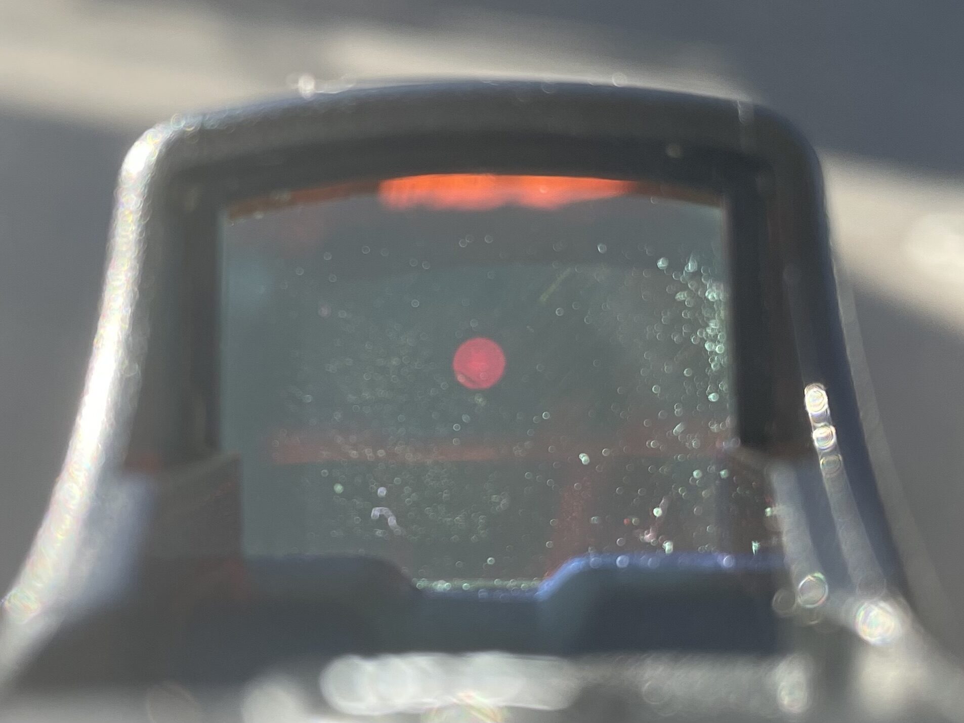 東京マルイ　マイクロプロサイト　屋外でのドット点灯