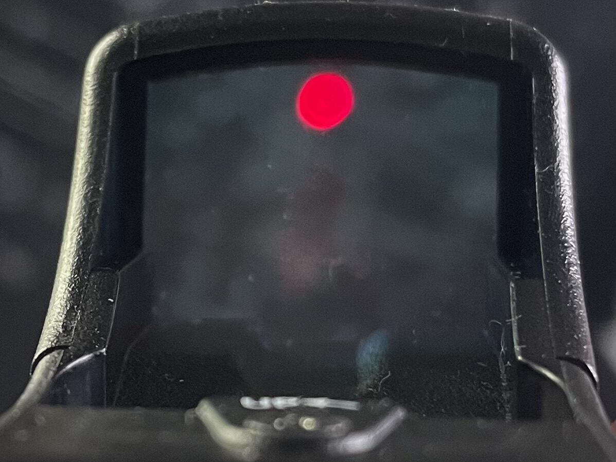 東京マルイ　マイクロプロサイト　ドット　上振り