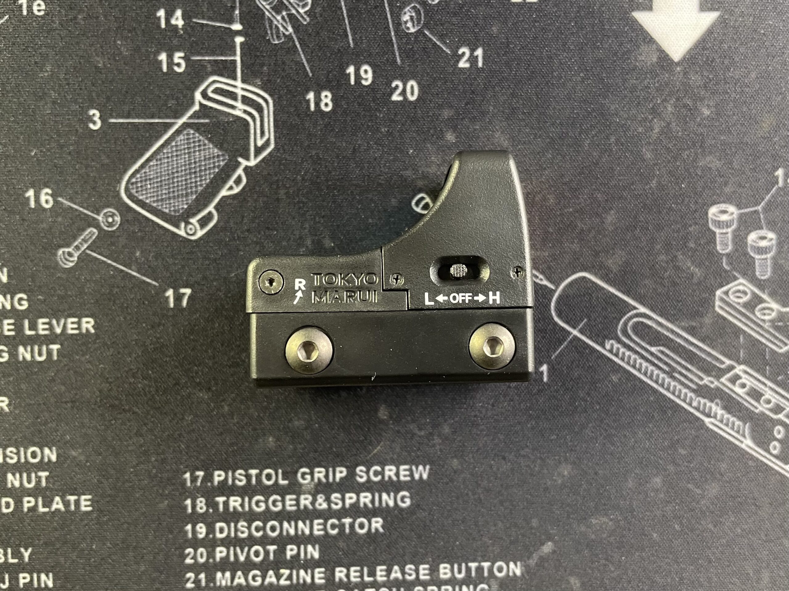 東京マルイ　マイクロプロサイト　右側