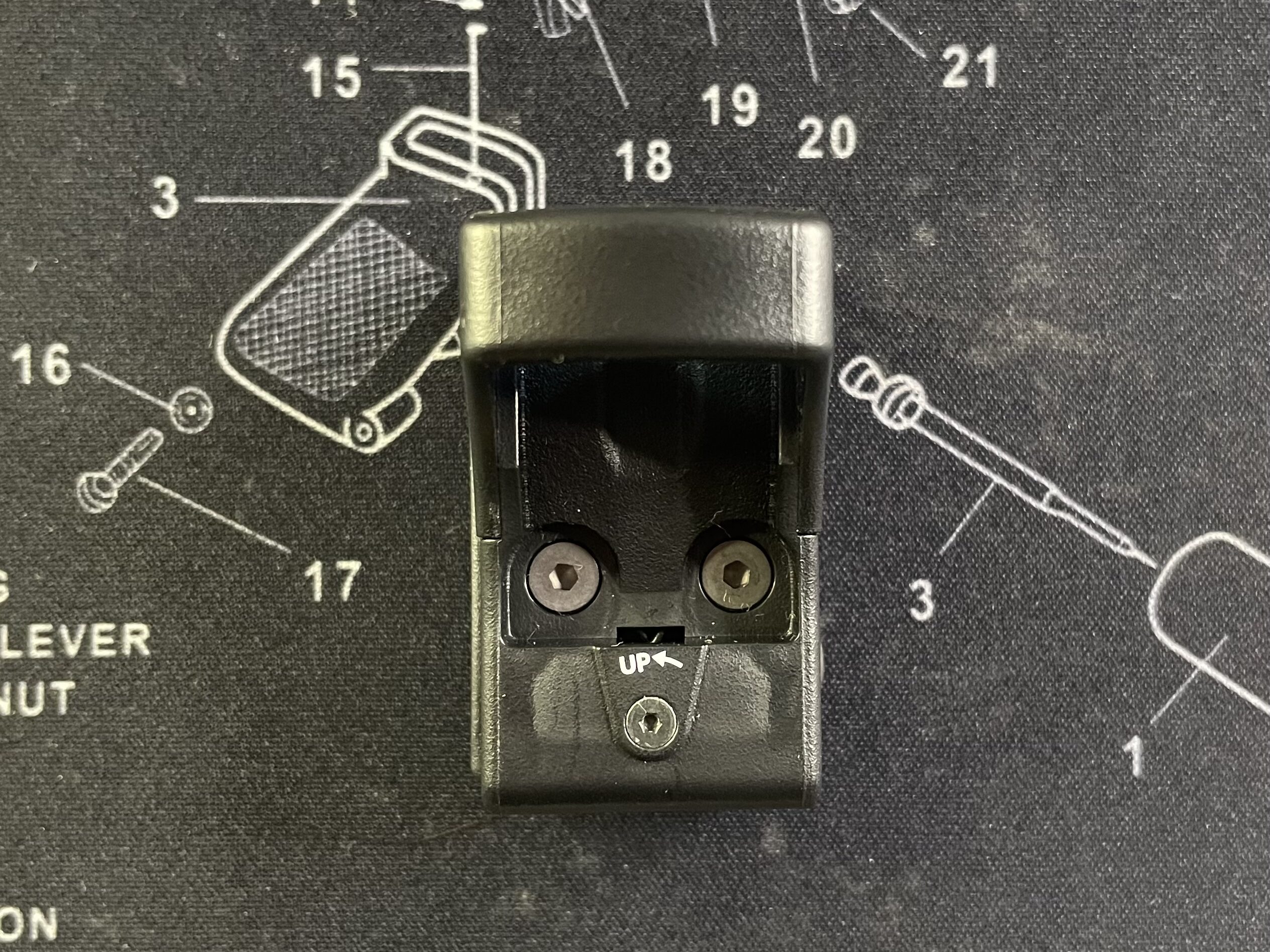 東京マルイ　マイクロプロサイト　上面