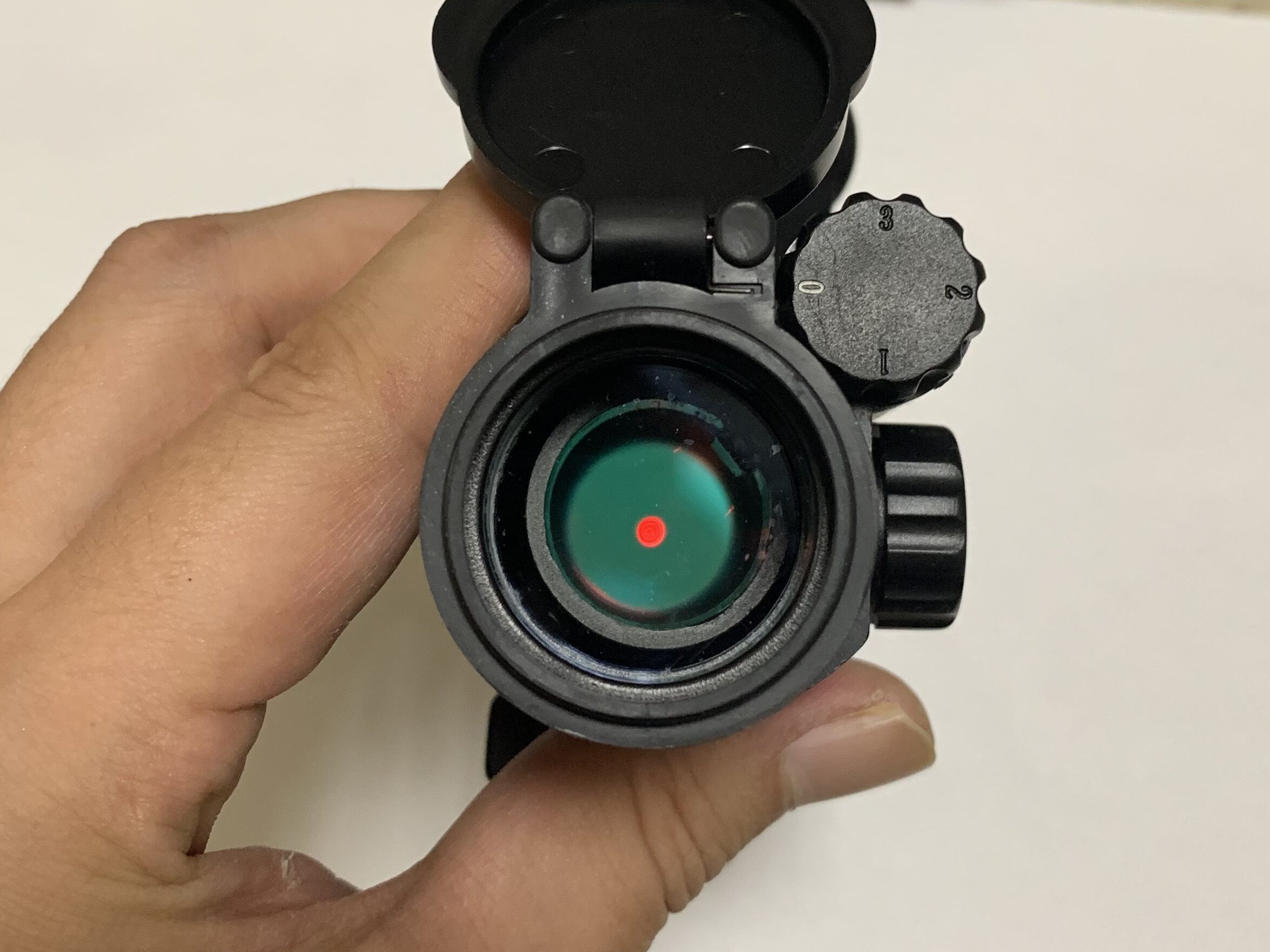 東京マルイ　プロサイト　ドット点灯　センター