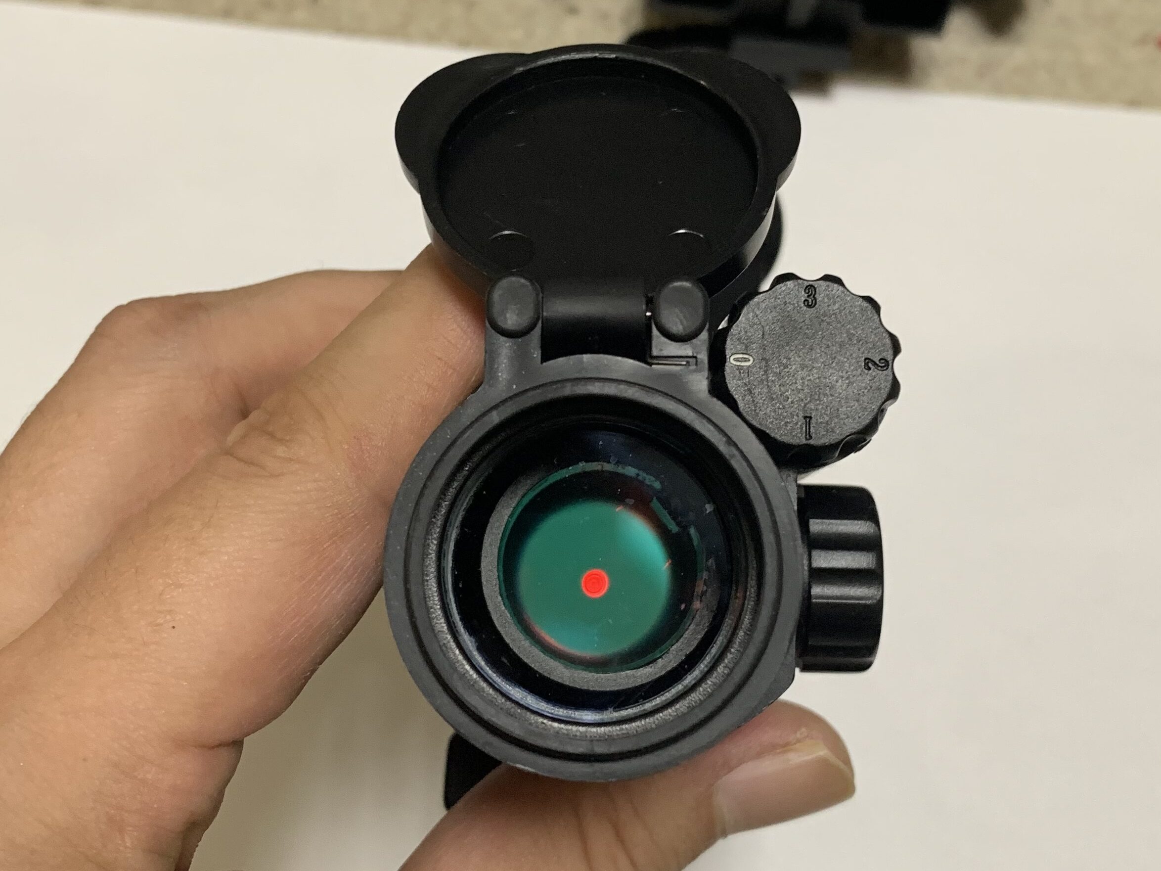 東京マルイ　プロサイト　ドット点灯　センター