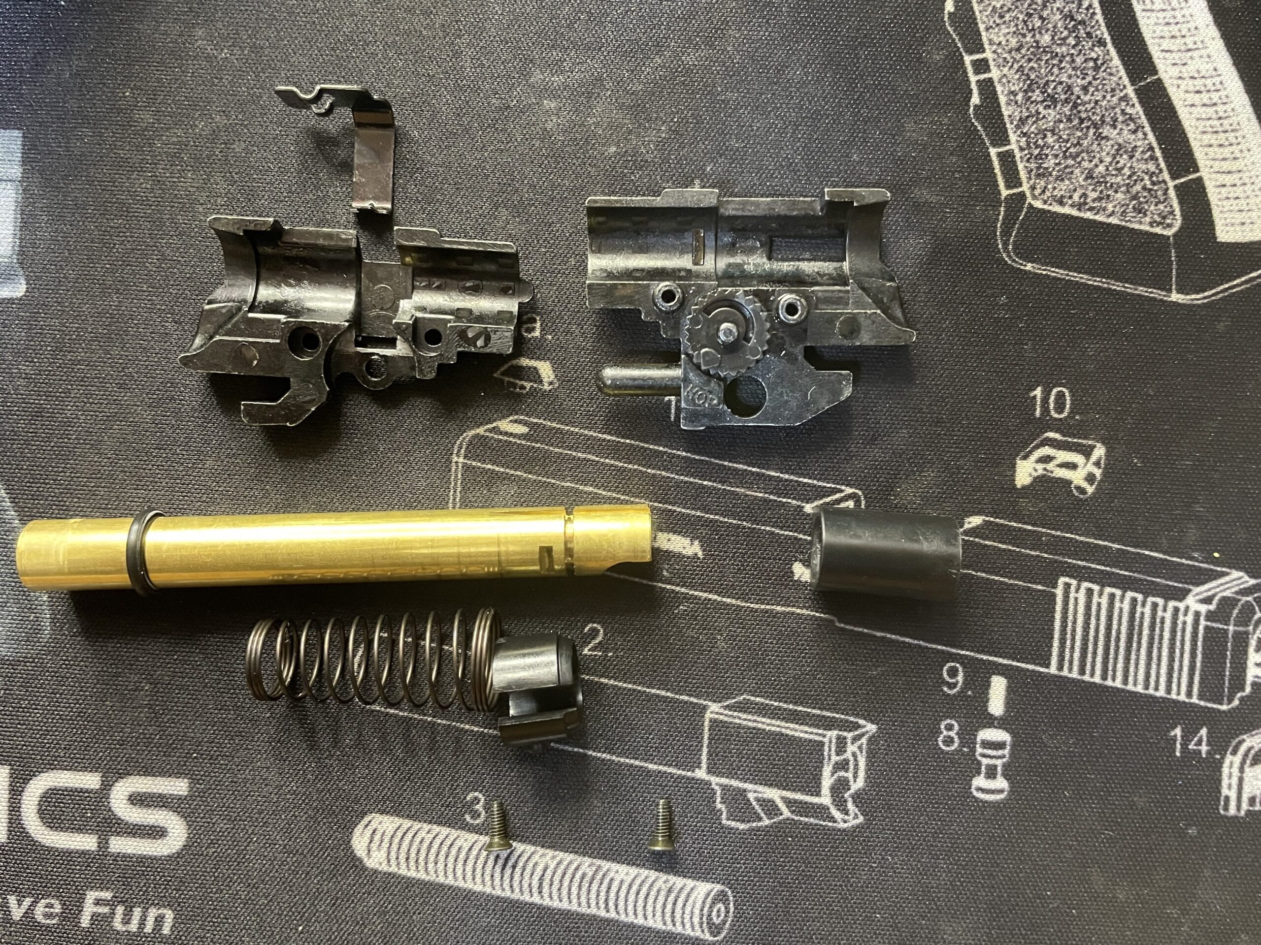 東京マルイ　デトニクス.45 コンバットマスター　バレル関連部品