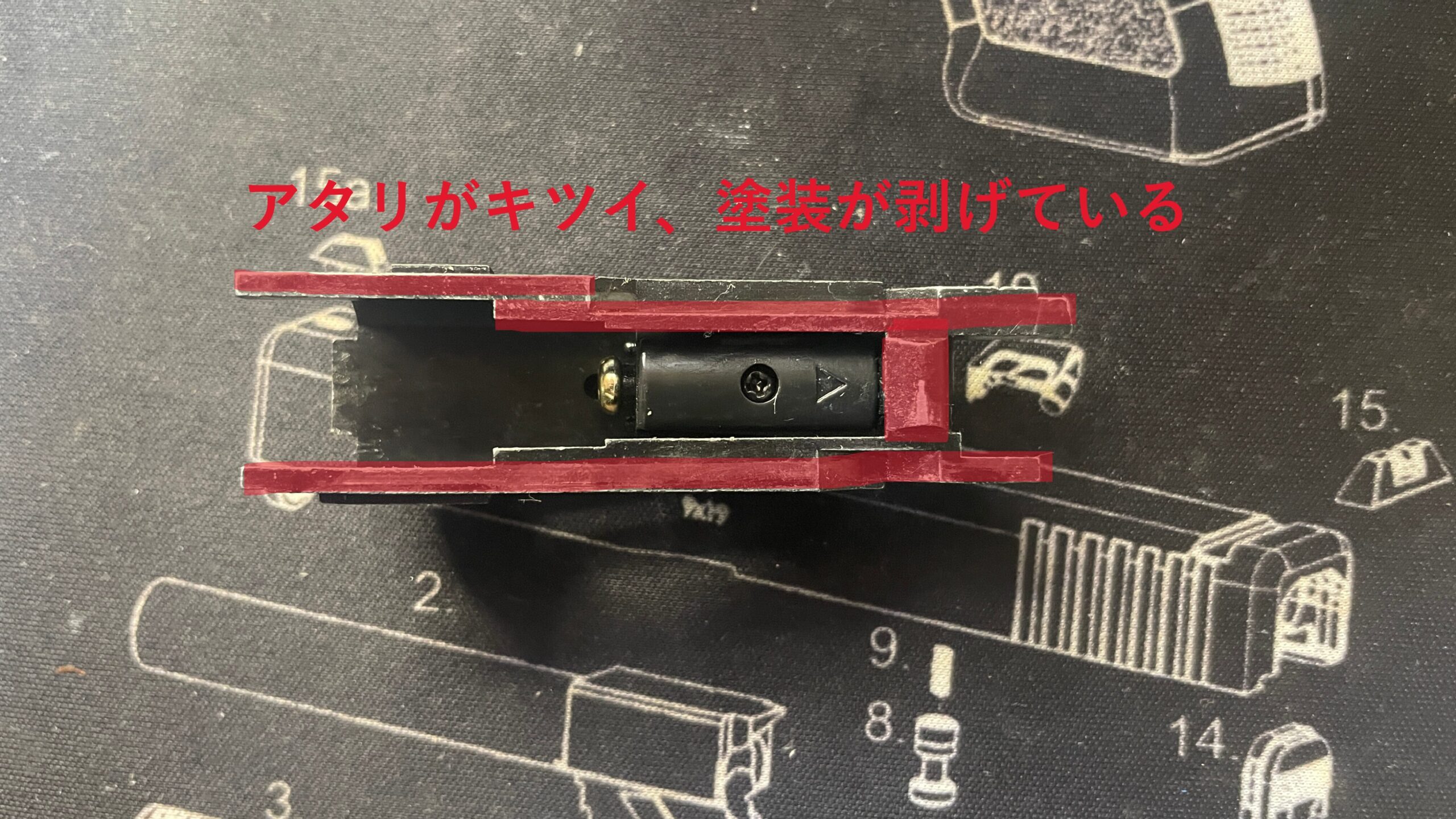 東京マルイ　デトニクス.45 コンバットマスター　ブリーチの当たり