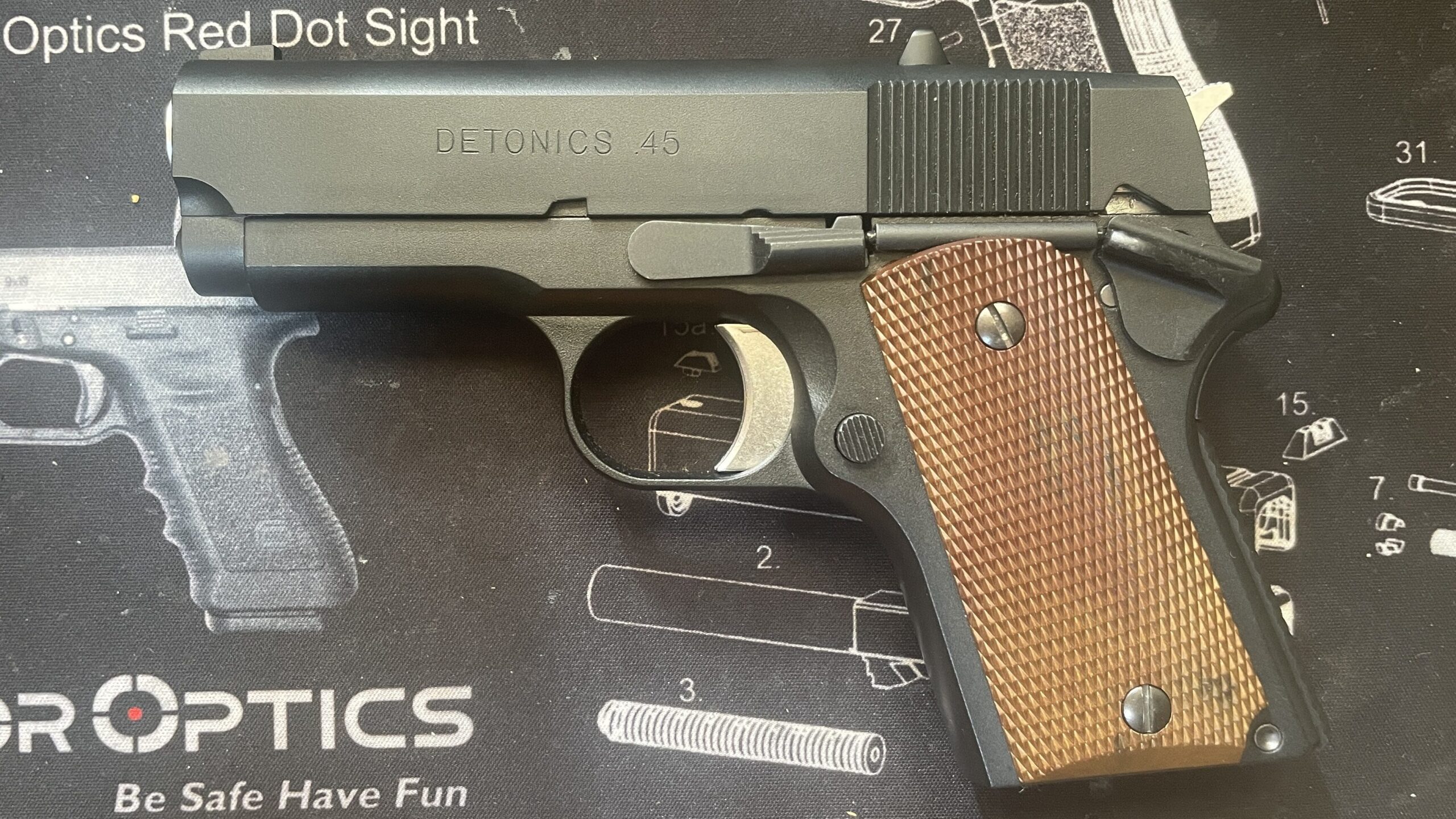 東京マルイ　デトニクス.45 コンバットマスター　カスタムの完成