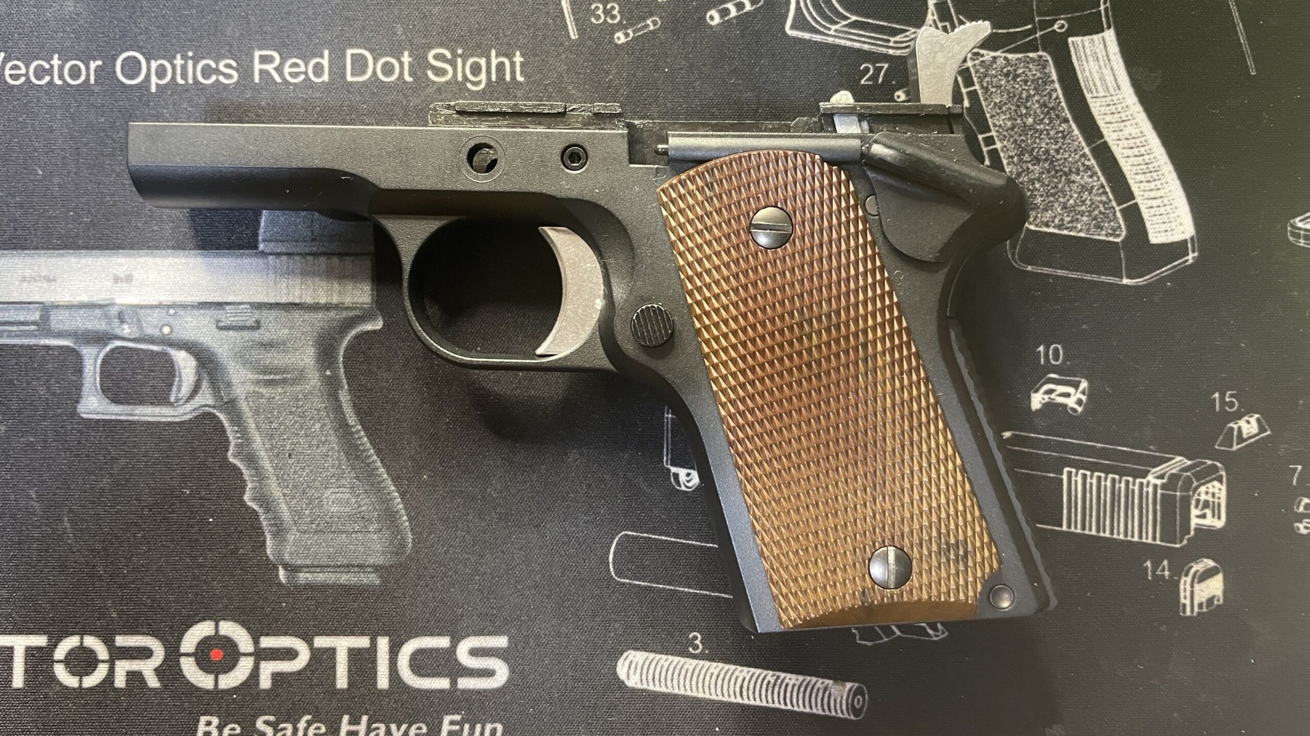 東京マルイ　デトニクス.45　フレーム