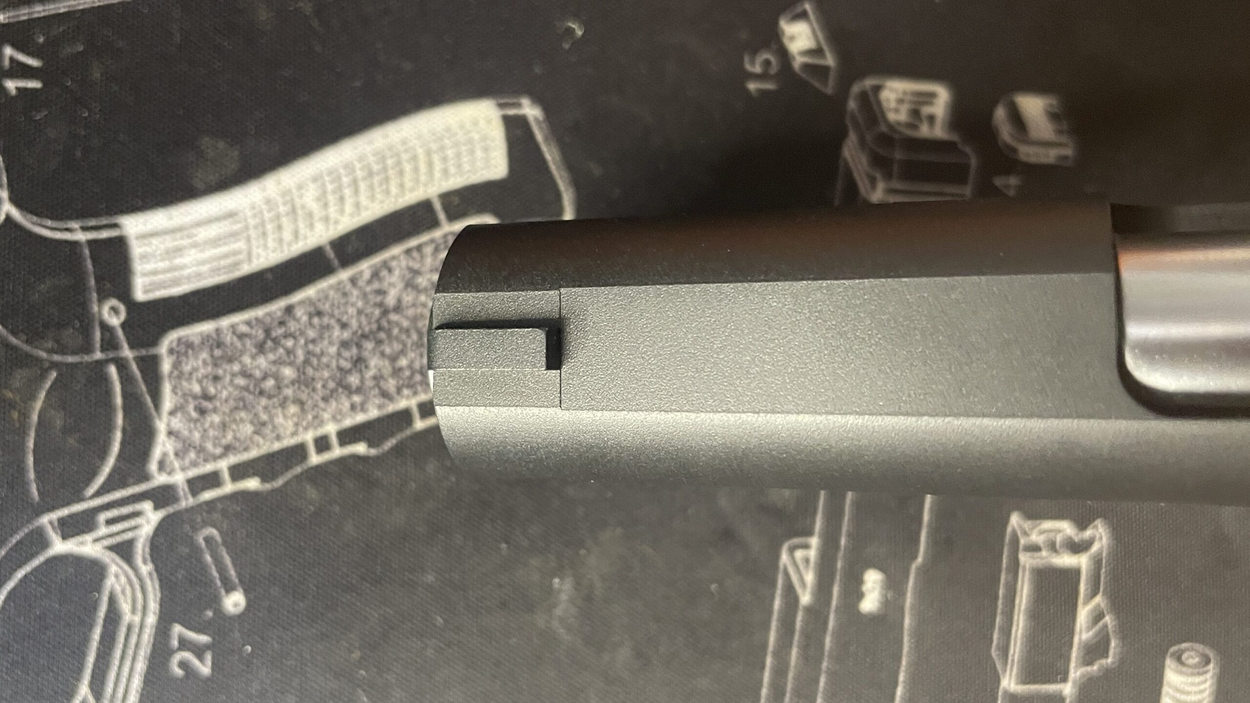 東京マルイ　デトニクス.45 コンバットマスター　フロントサイト