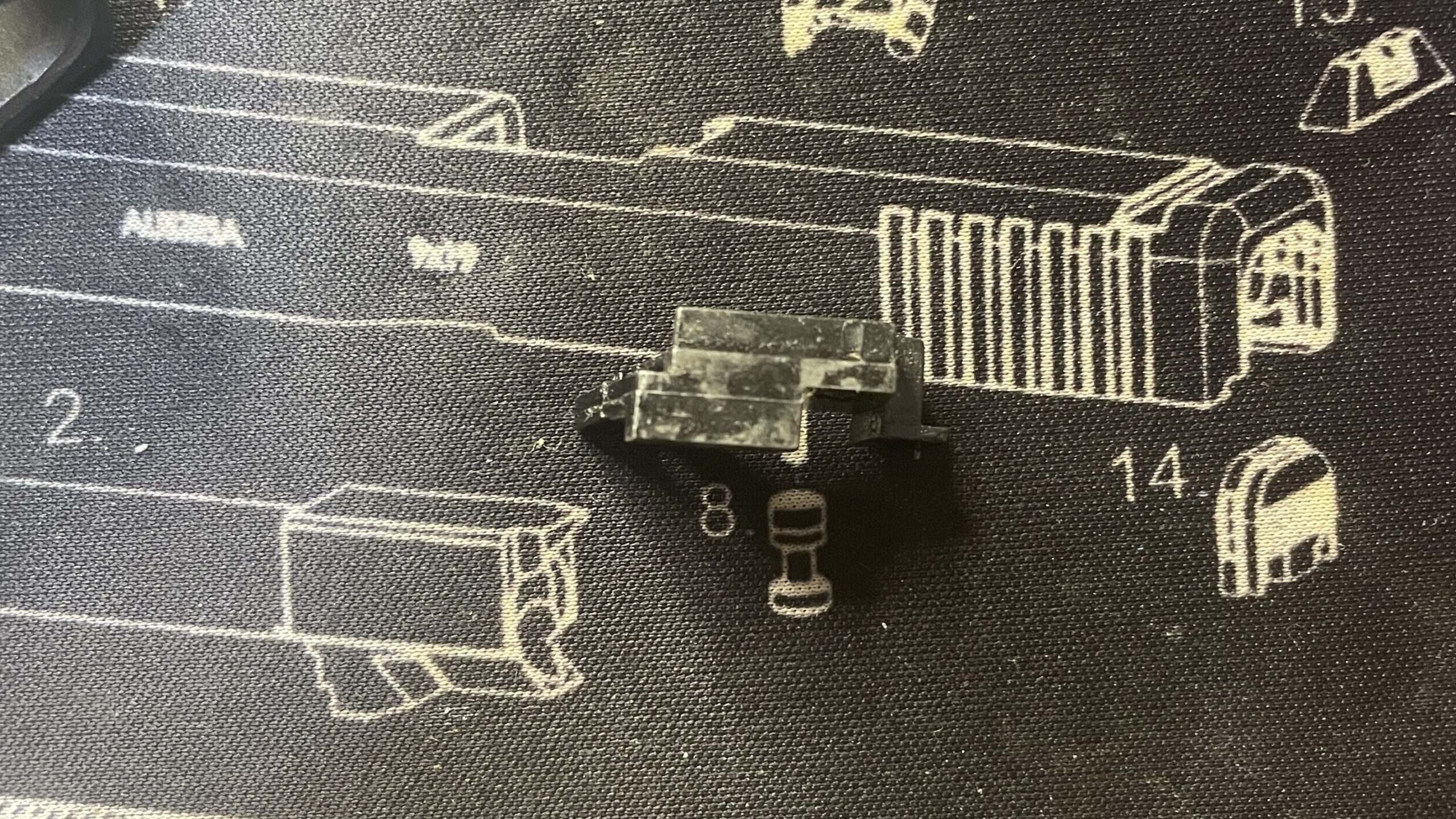 東京マルイ　デトニクス.45 コンバットマスター　インナーフレーム２　摺動部